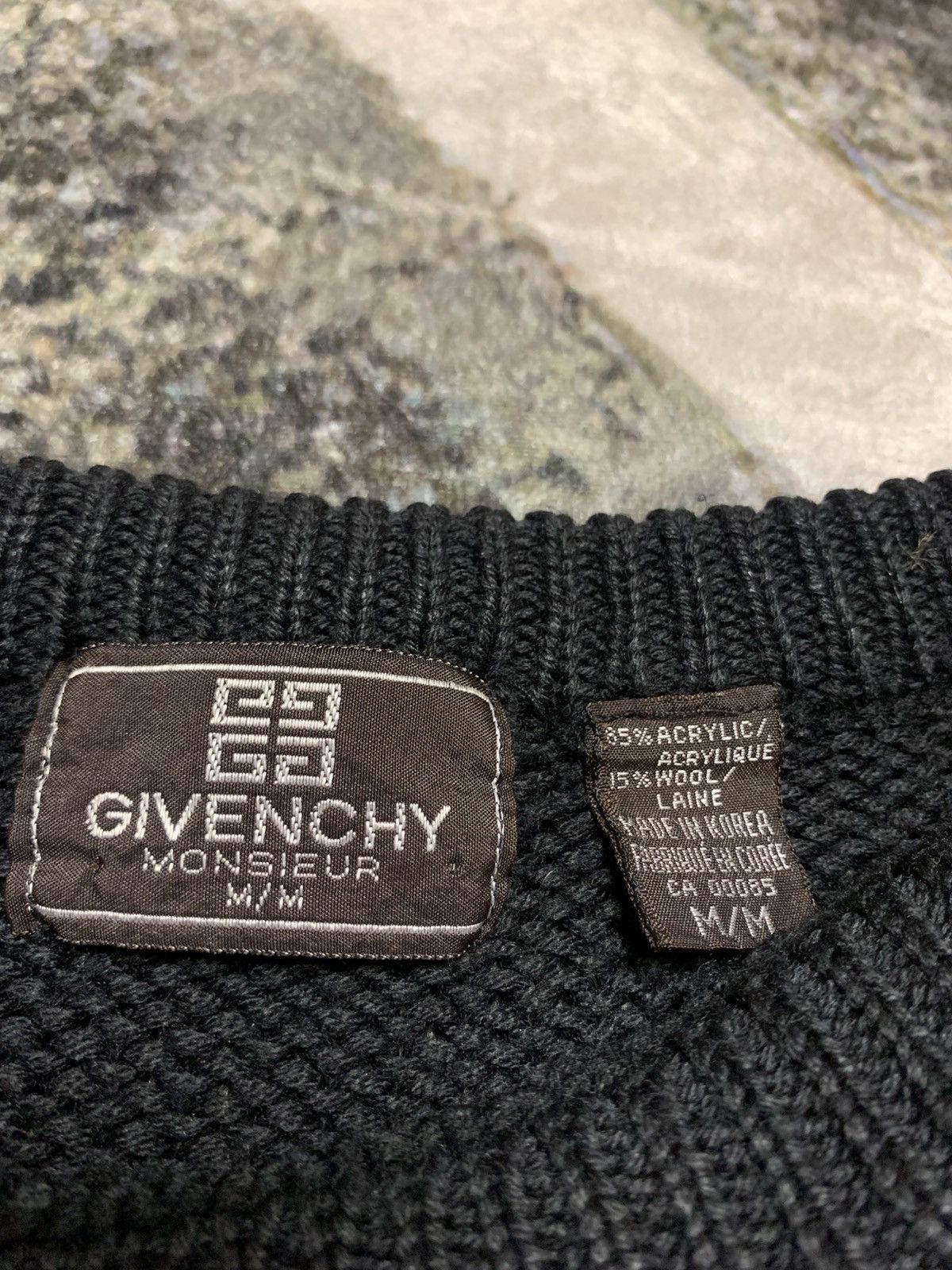 Givenchy Givenchy Sweater Wool Vintage Size ONE SIZE - 3 Thumbnail