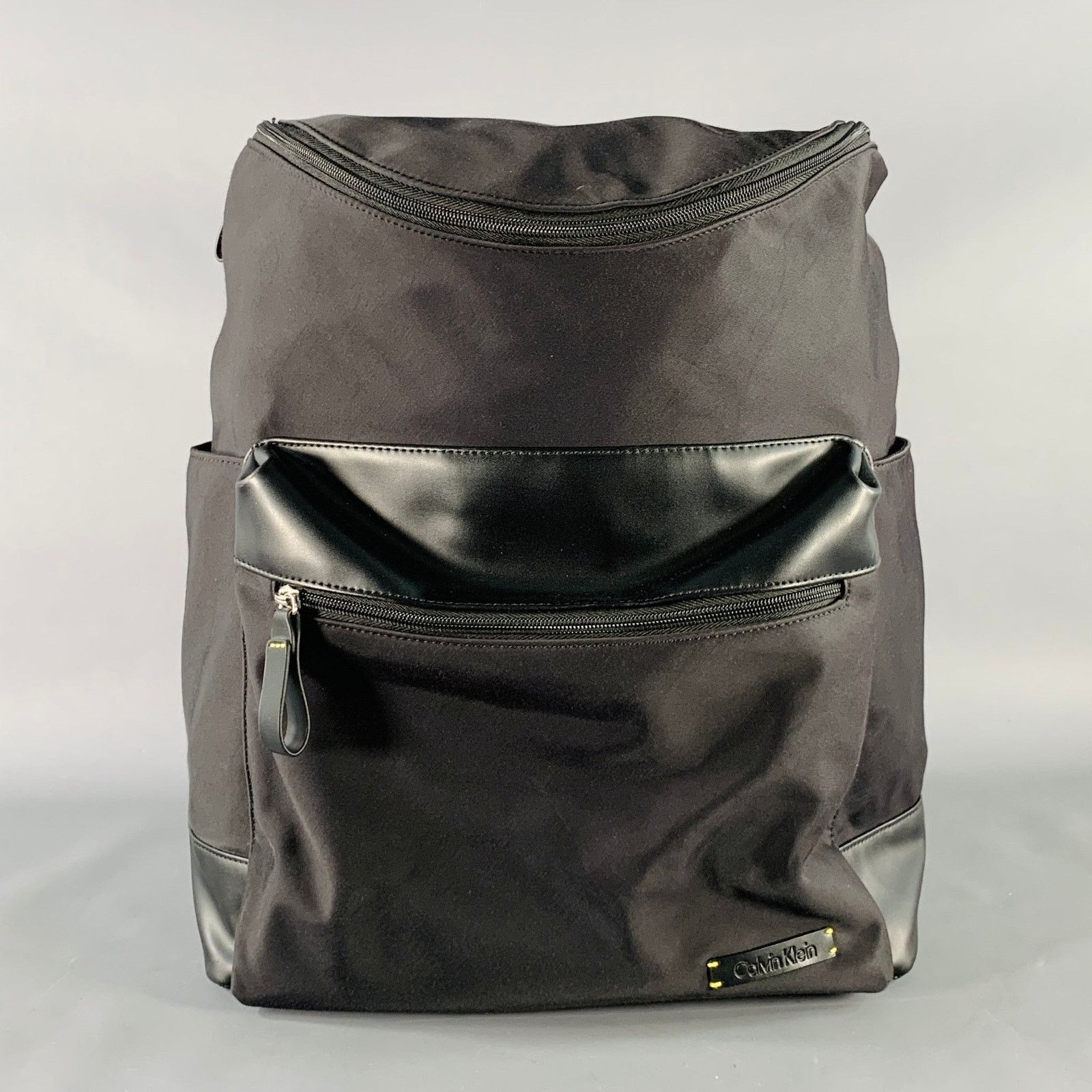 Calvin Klein CALVIN KLEIN Black Nylon Backpack Bag Size ONE SIZE - 1 Thumbnail