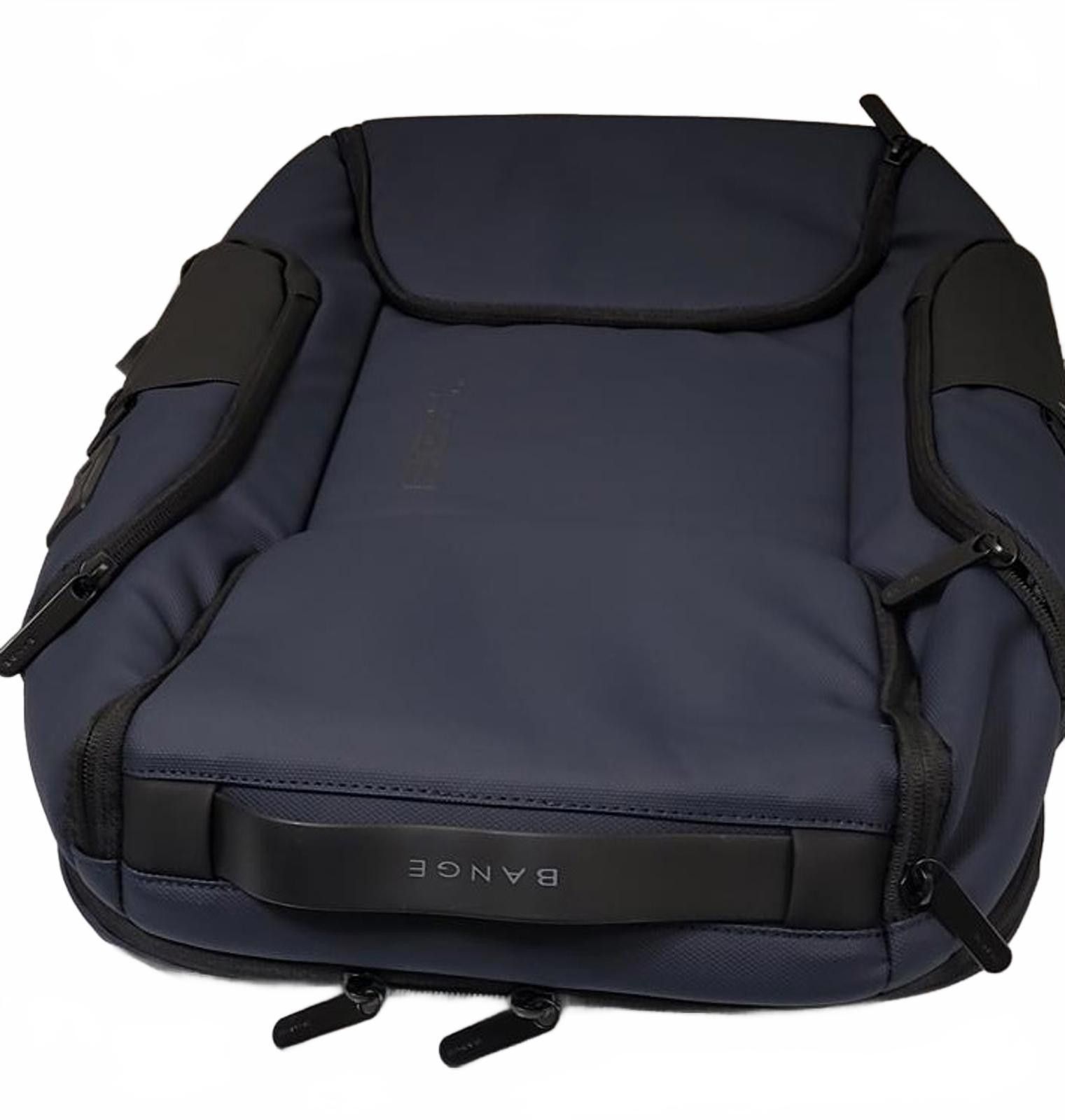 John Baner BANGE Unisex Business Laptop Smart Blue Backpack USB Port Size ONE SIZE - 8 Thumbnail