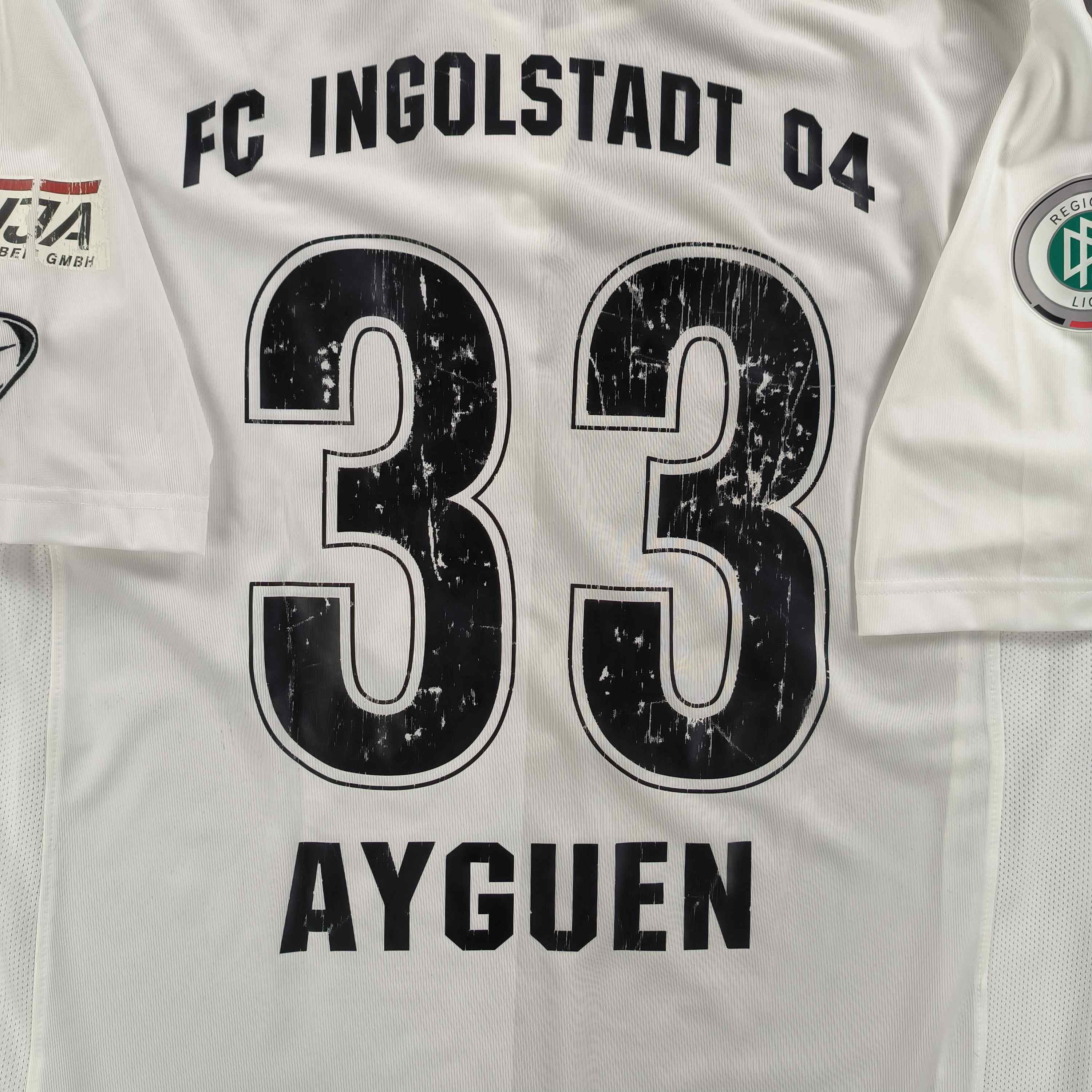 Nike Ingolstadt 2007-08 Nike away Aygün football jersey size L Size US L / EU 52-54 / 3 - 9 Thumbnail