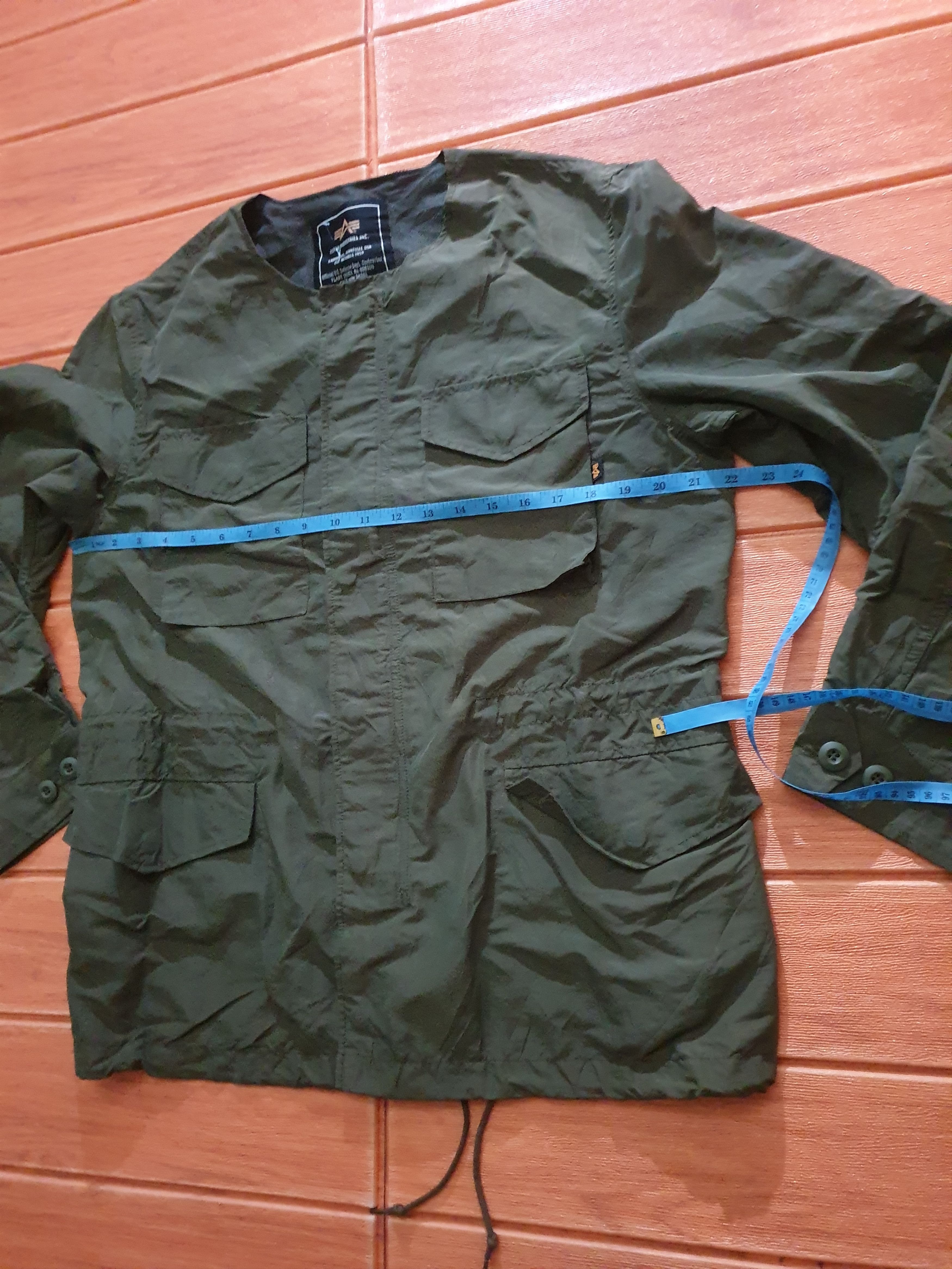 Alpha Industries 💥Alpha industries Green military jacket Size US L / EU 52-54 / 3 - 6 Thumbnail