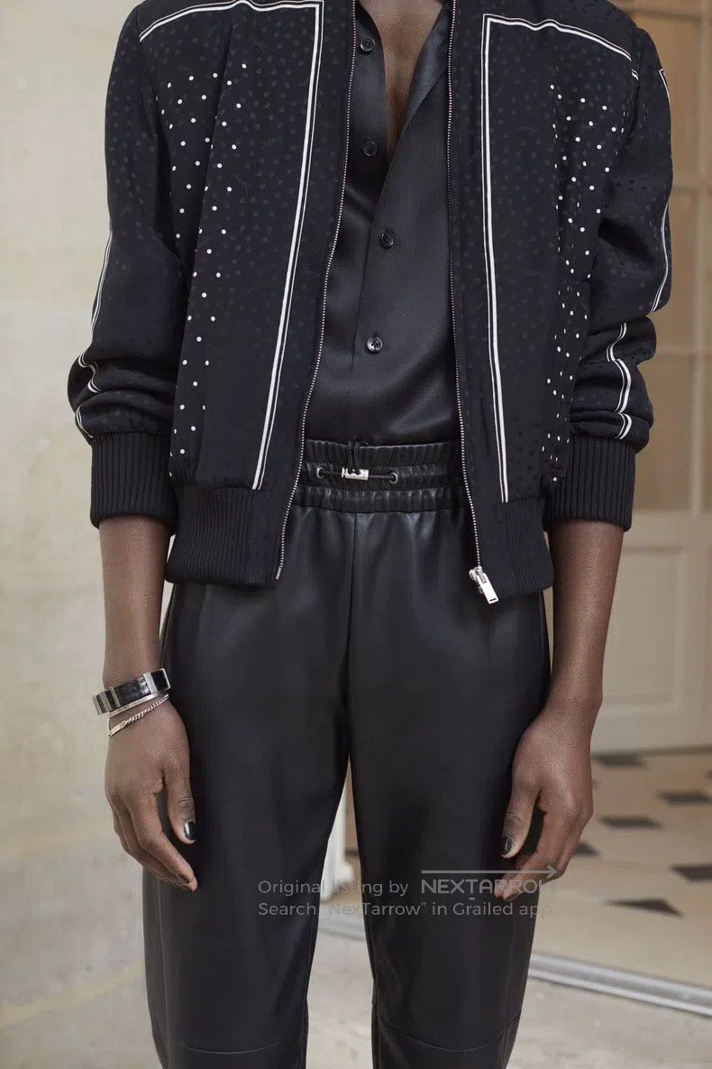 Saint Laurent Paris Saint Laurent Paris Polka Dot Black Logo Printed Thin Cott Size US M / EU 48-50 / 2 - 6 Thumbnail