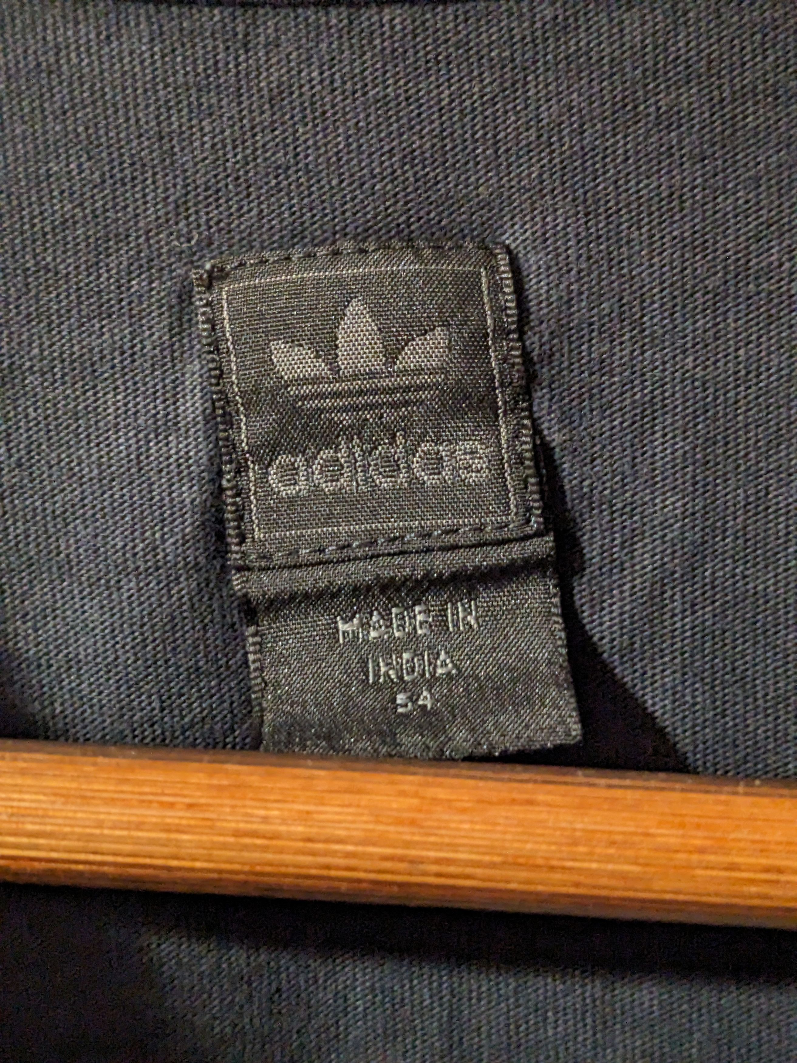 Adidas × Designer Adidas Mysterious AL Logo Black Large T-Shirt Size US L / EU 52-54 / 3 - 4 Thumbnail