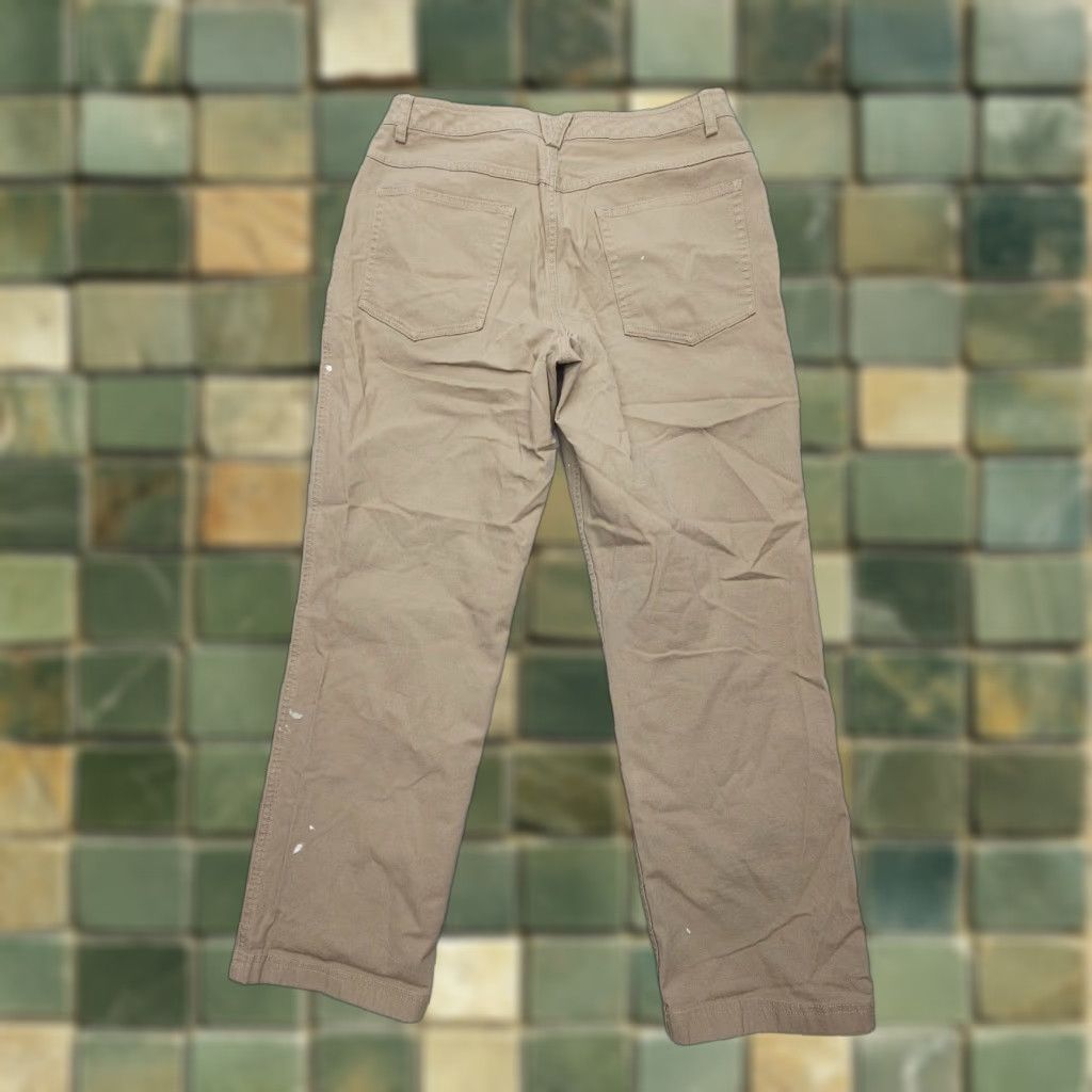 Vintage Duluth DuluthFlex Fire Hose Work Pants Womens 10 x 31 Tan Chino Stretch Pockets Casual, Workwear Modern Regular Size 10 Beige/Khaki Womens Size 32" / US 10 / IT 46 - 1 Thumbnail