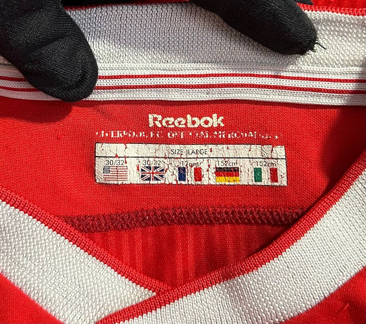 Reebok Liverpool Home 2002 2004 Reebok Football Shirt Jersey Soccer Size US XXS / EU 40 - 9 Thumbnail