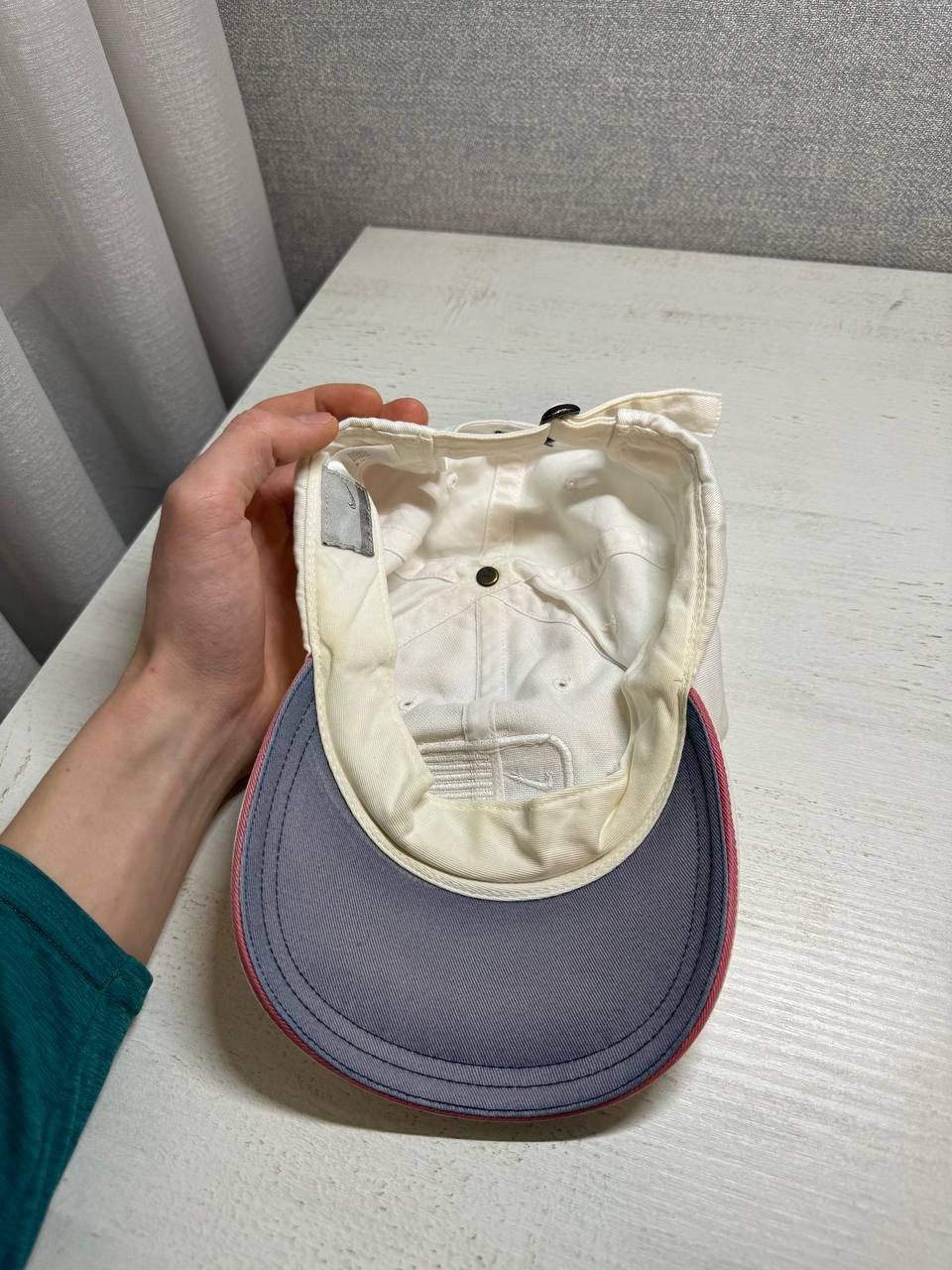 Nike Vintage Nike United States White Cap Size ONE SIZE - 9 Thumbnail