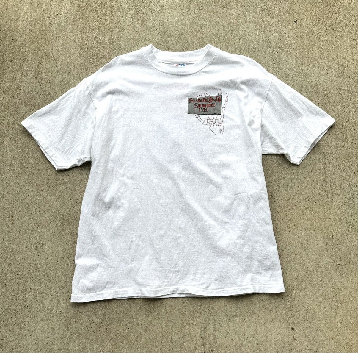 Band Tees × Grateful Dead × Vintage Vintage Grateful Dead Tee Shirt 94 Dr Seuss Cat In the Hat Size US L / EU 52-54 / 3 - 1 Thumbnail