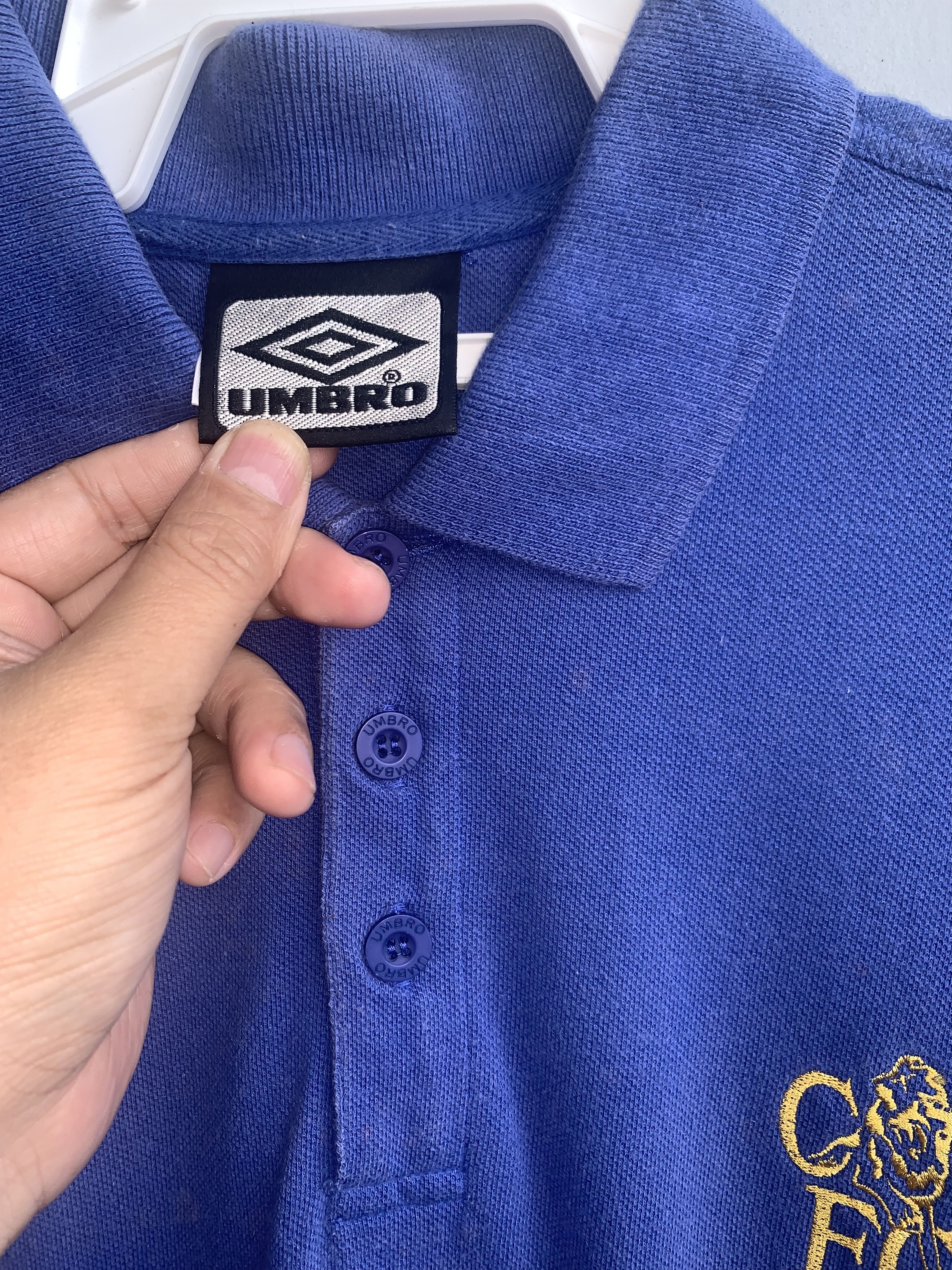 Chelsea Soccer Chelsea FC Umbro Polo Shirt Size US M / EU 48-50 / 2 - 9 Thumbnail