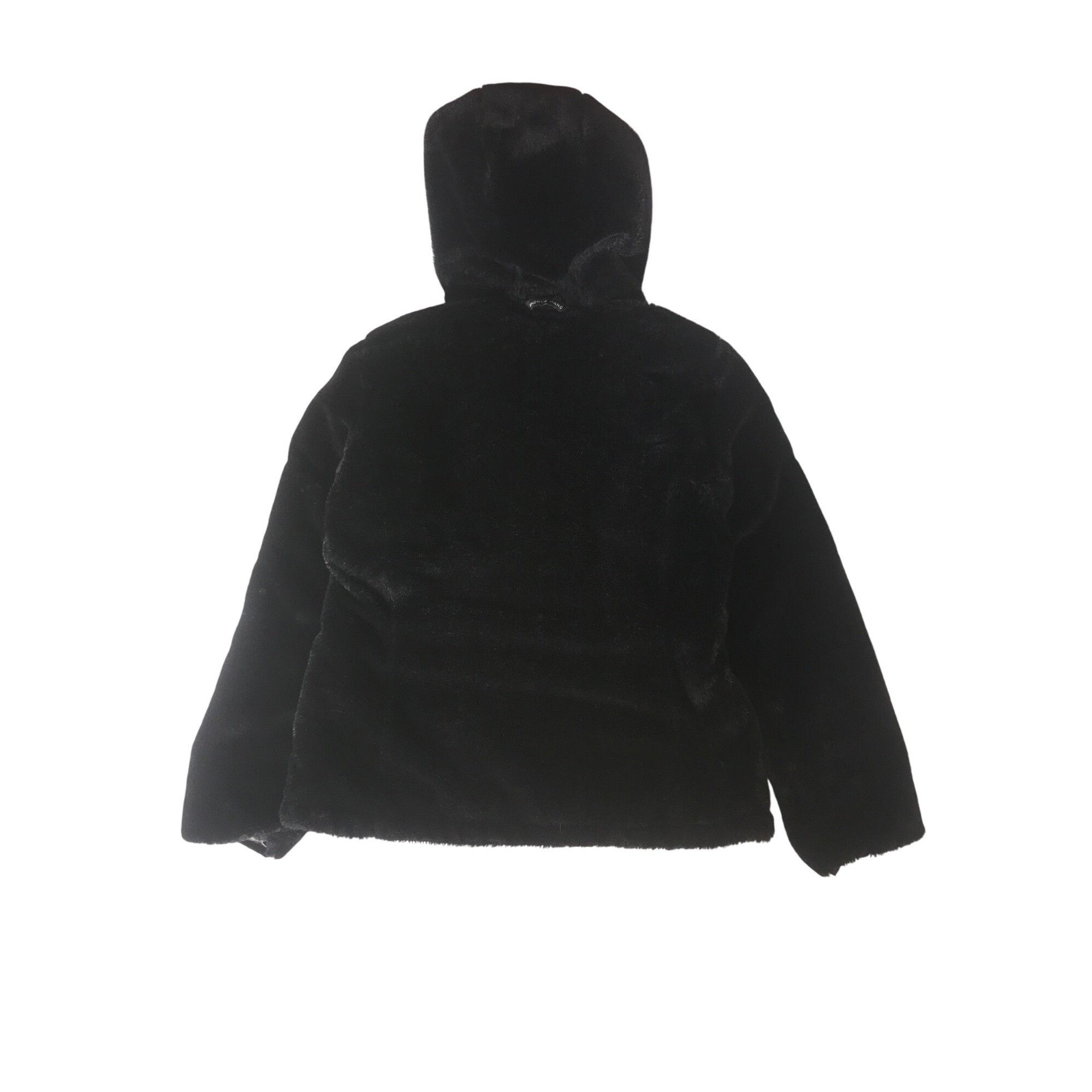 Andrew Marc Andrew Marc Womens Reversible Gray Quilt/Black Faux Fur Coat Size S / US 4 / IT 40 - 5 Thumbnail