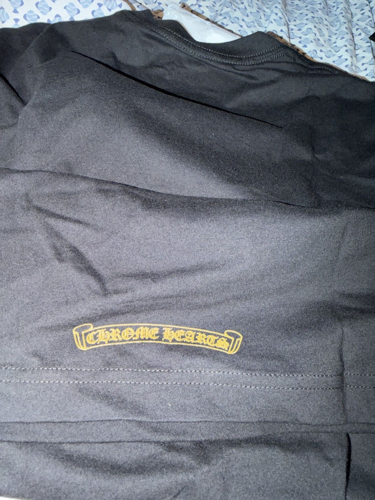 Chrome Hearts Chrome hearts long sleeve black army green neck logo xl Size US XL / EU 56 / 4 - 7 Thumbnail