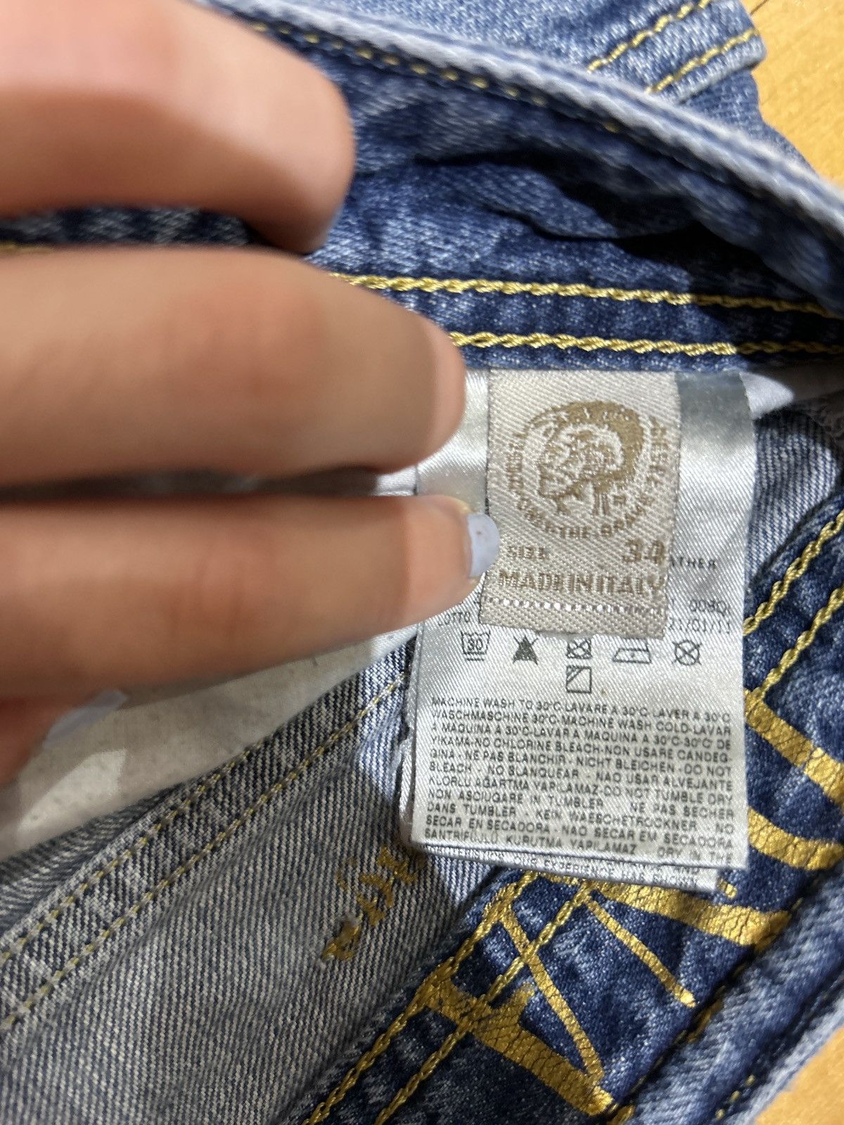 Diesel Diesel Industry Denim Division Size US 34 / EU 50 - 8 Thumbnail