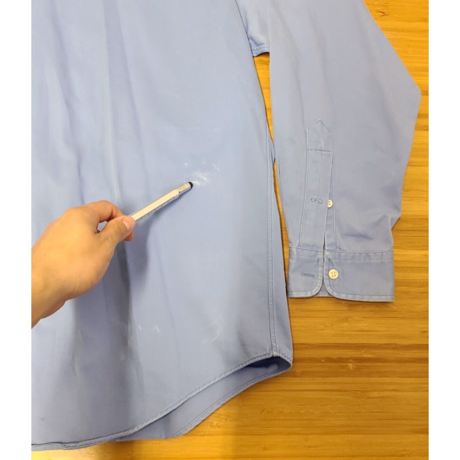 Polo Ralph Lauren Polo Ralph Lauren Shirt Men's Light Blue Large Long Sleeve Button-Down Blake Size US L / EU 52-54 / 3 - 5 Thumbnail