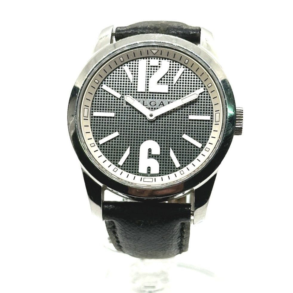 Bvlgari Bvlgari St37S Solo Tempo Quartz Wristwatch Ss Men Silver Size ONE SIZE - 1 Thumbnail