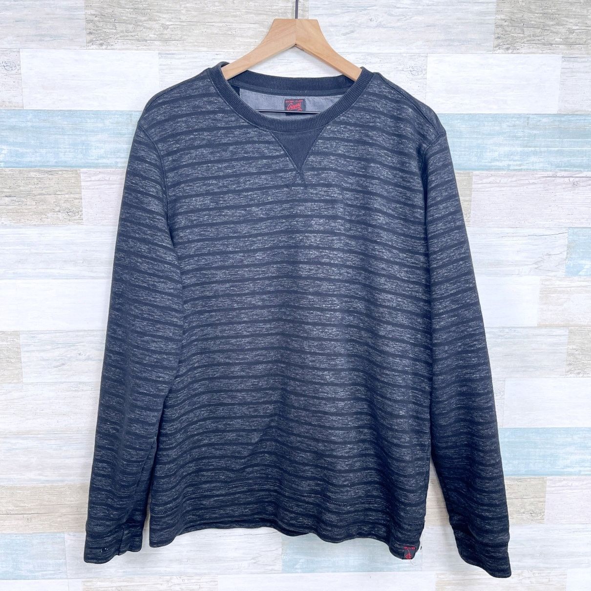 Grayers Grayers Heathered Striped Sweatshirt Gray Casual Mens L Size US L / EU 52-54 / 3 - 1 Thumbnail