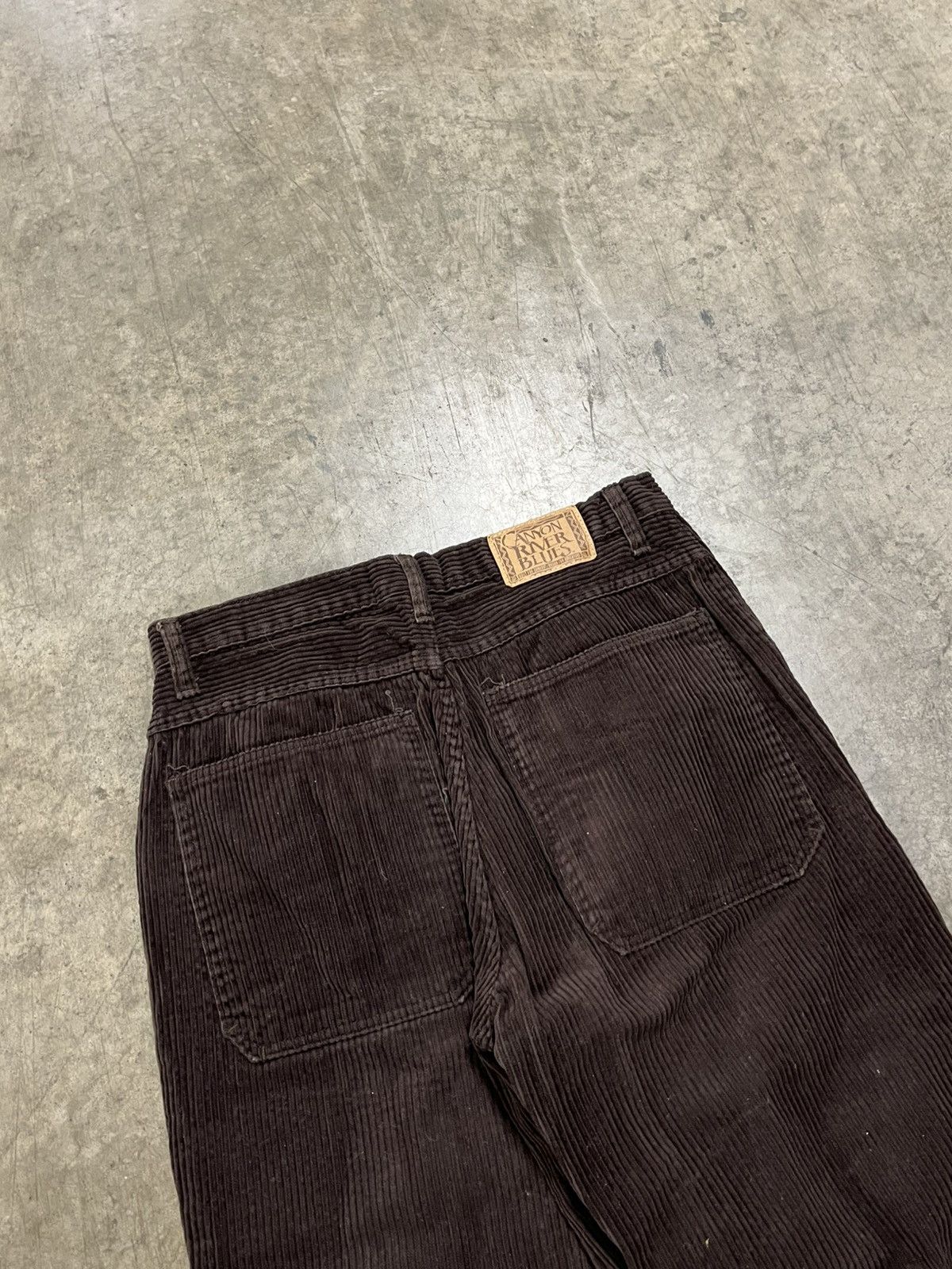 Vintage Baggy fit corduroy mocha brown earth tone pants preppy hype Size US 32 / EU 48 - 5 Thumbnail