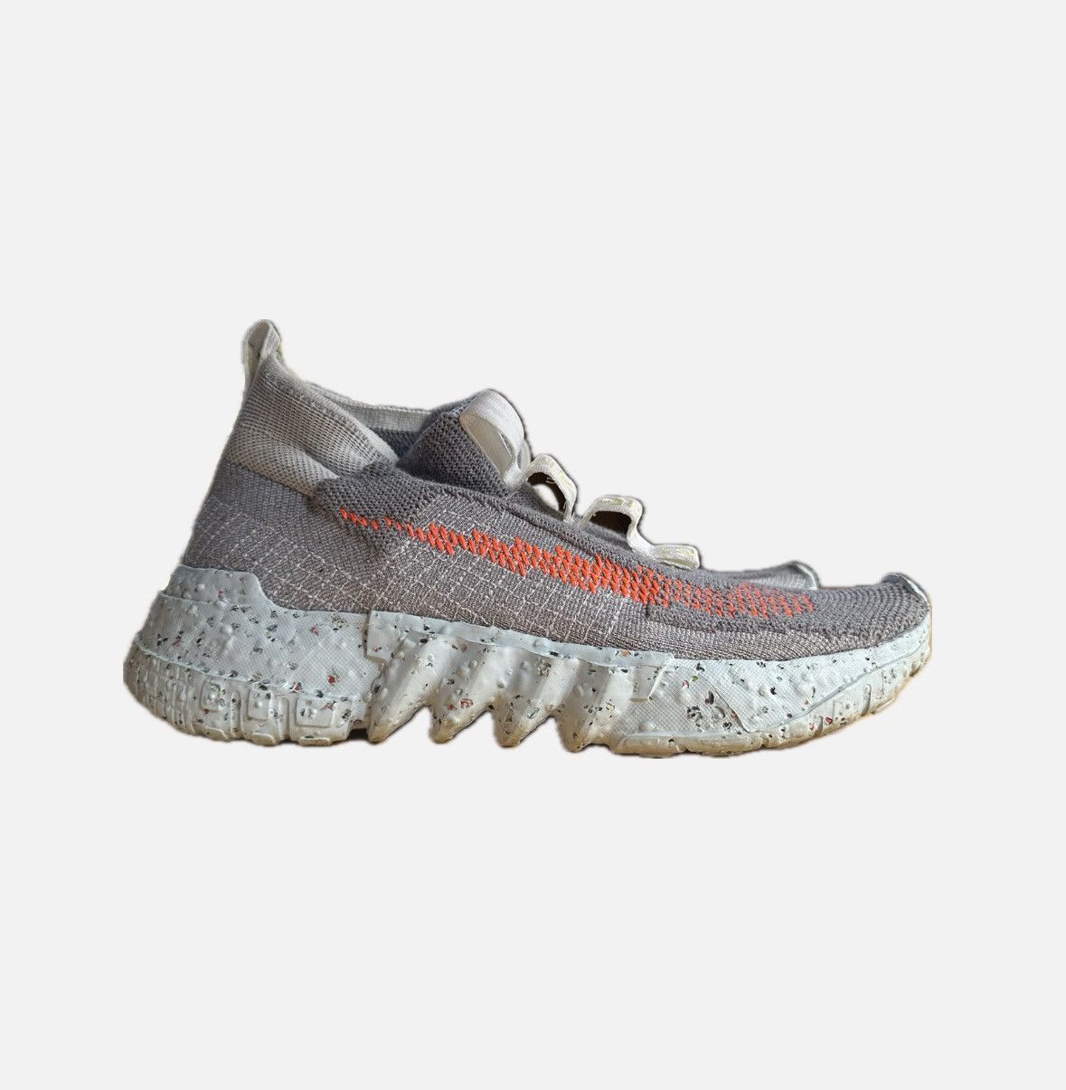 image of Nike Space Hippie 02 Shoes in Grey, Men's (Size 13)