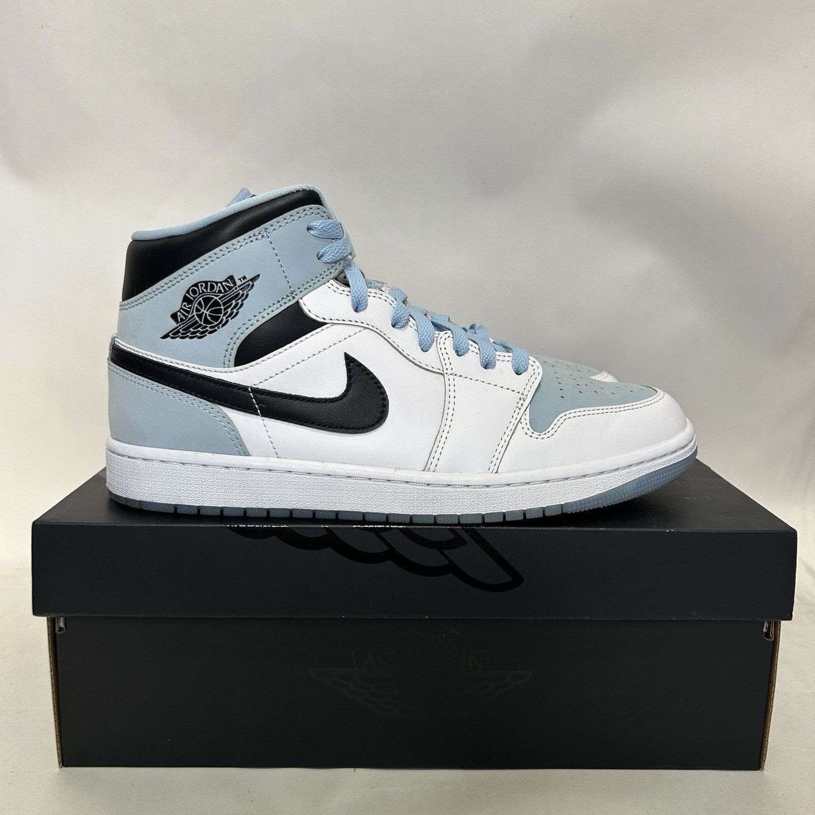 Nike Nike Air Jordan 1 Mid SE “White Ice Blue” Size US 10 / EU 43 - 5 Thumbnail