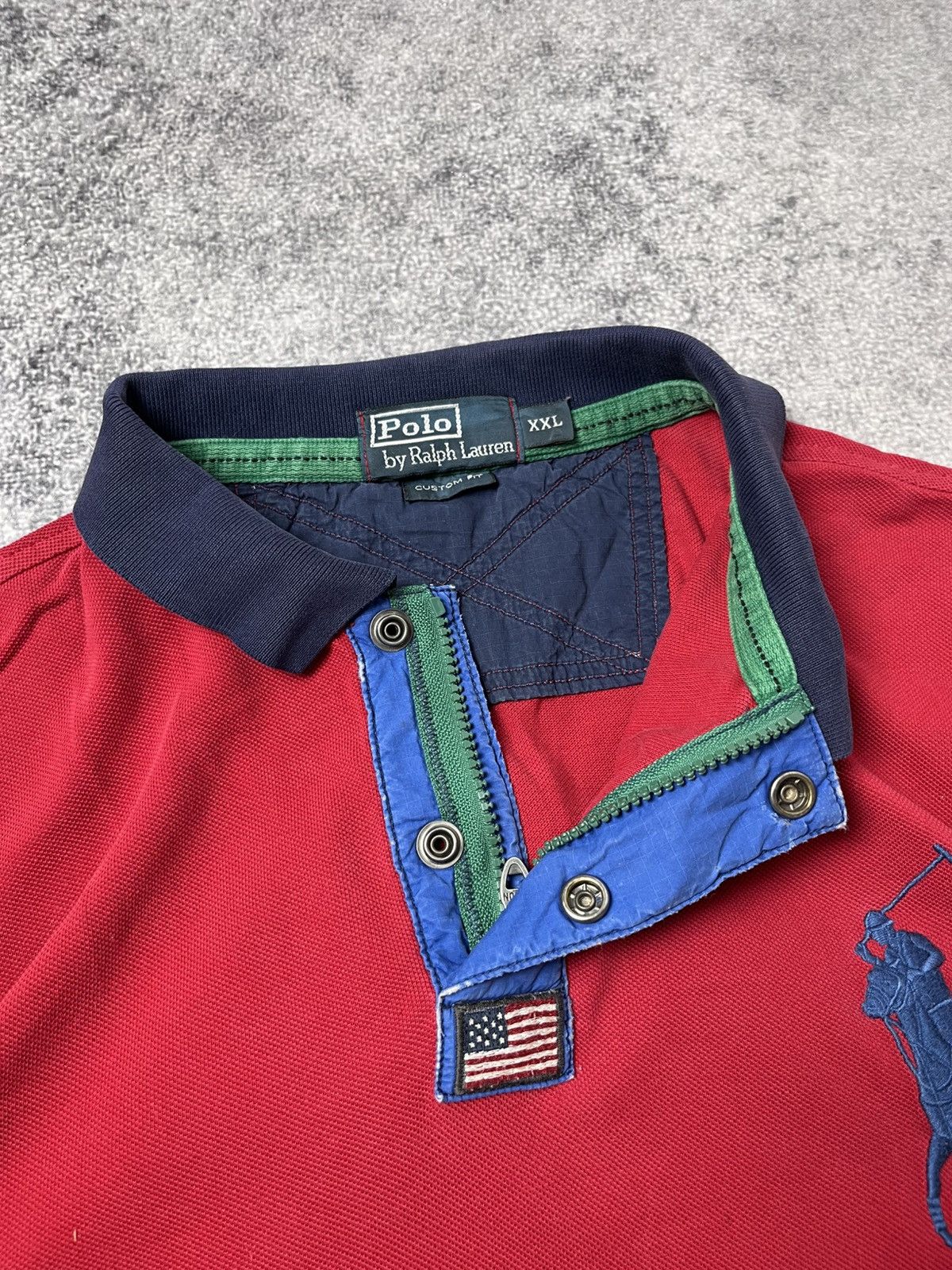 Polo Ralph Lauren 🔥USA RALPH LAUREN POLO RUGBY 90’S T SHIRT CHIEF KEEF Size US M / EU 48-50 / 2 - 6 Thumbnail