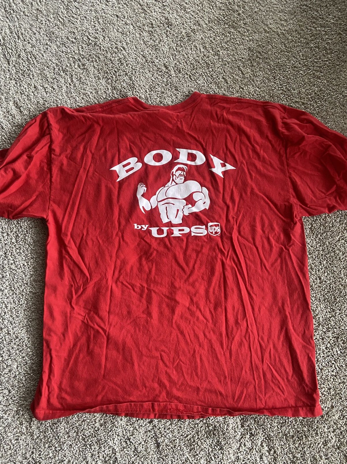 Vintage 2010s Body by UPS Tee Size US XXL / EU 58 / 5 - 2 Thumbnail