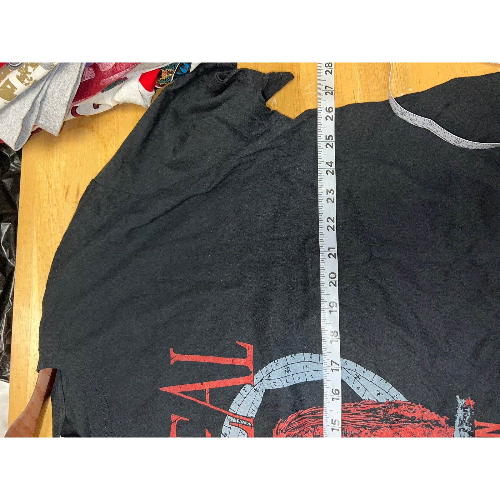 Gildan Azreal Shirt Premonition Album Cover Tour Nu Metal Tee 3XL Size US XXL / EU 58 / 5 - 7 Thumbnail