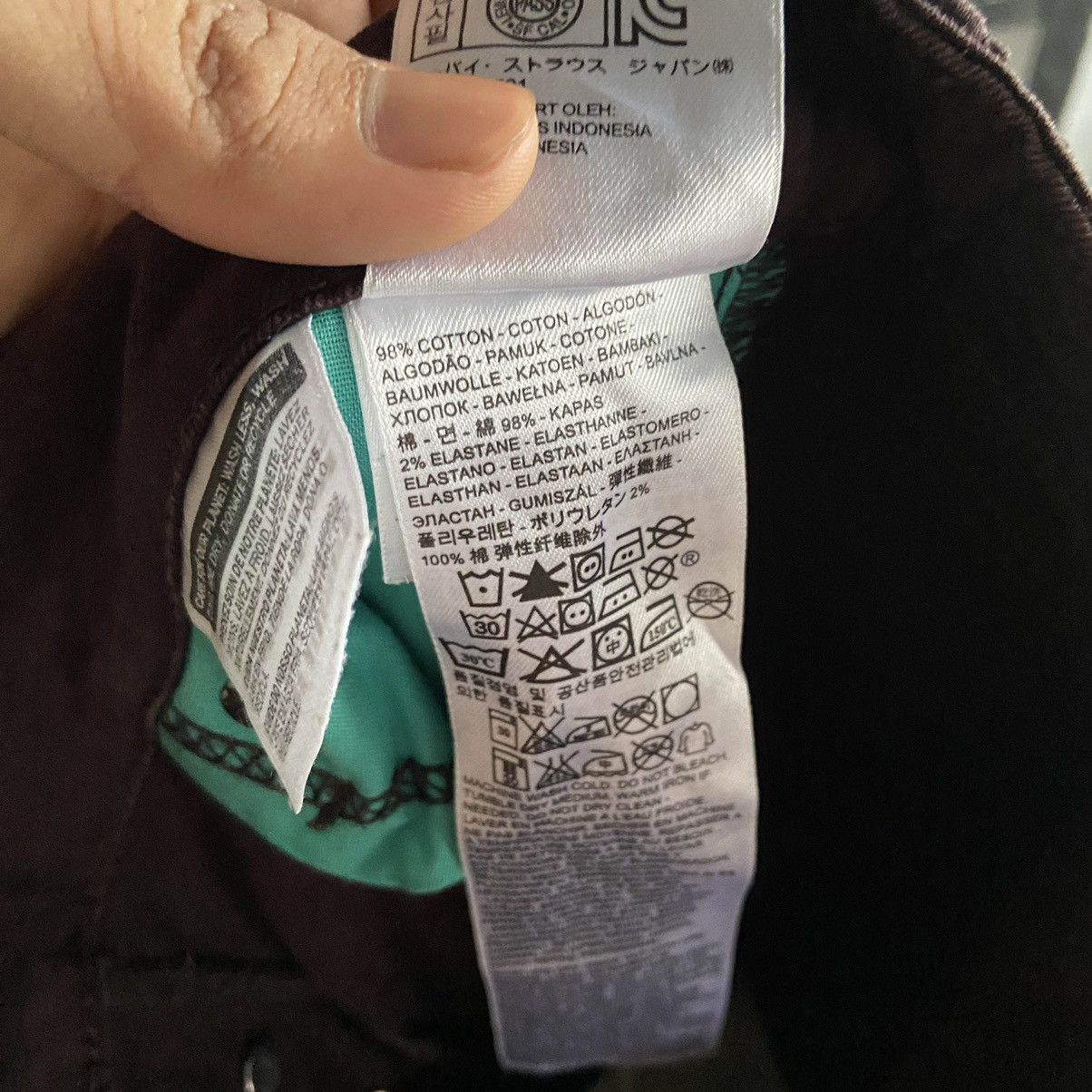Levi's Levi’s denim selvedge reflective (RARE) Size US 30 / EU 46 - 11 Thumbnail