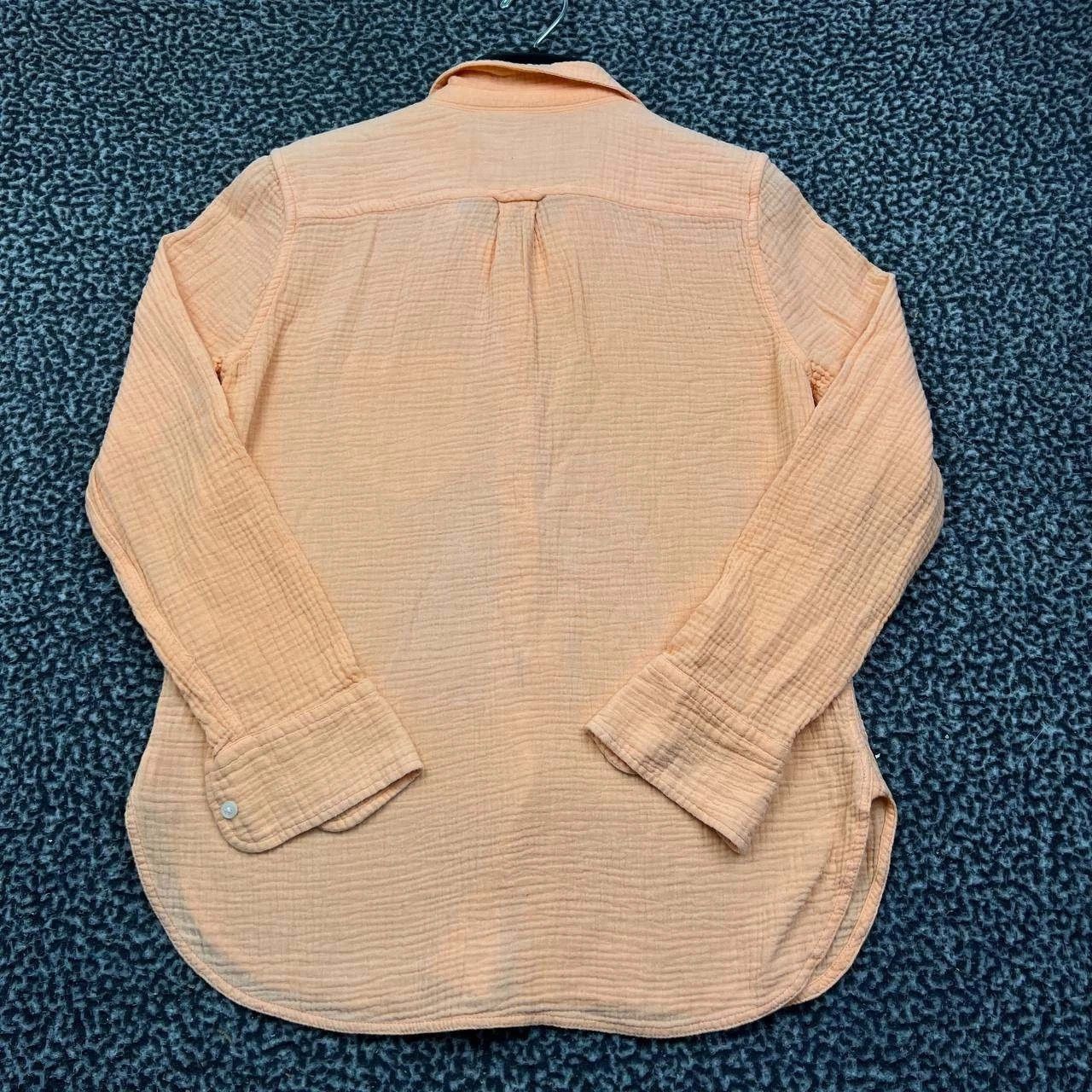 J.Crew J. Crew Button Up Shirt Women 0 Classic Fit Collared Cotton Size XS / US 0-2 / IT 36-38 - 2 Thumbnail