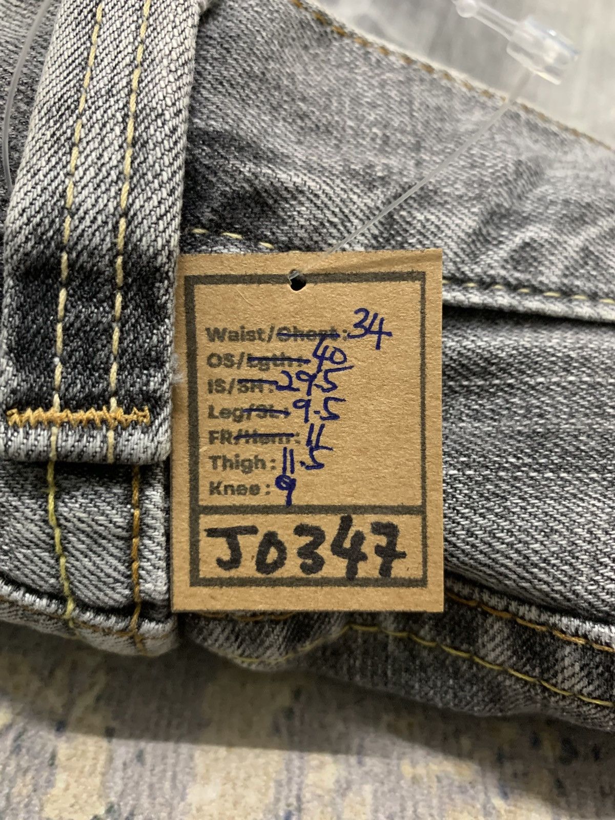 Levi's Levis 507 Flared Jeans Bootcut Clawmark Distressed Jeans Size US 34 / EU 50 - 13 Thumbnail