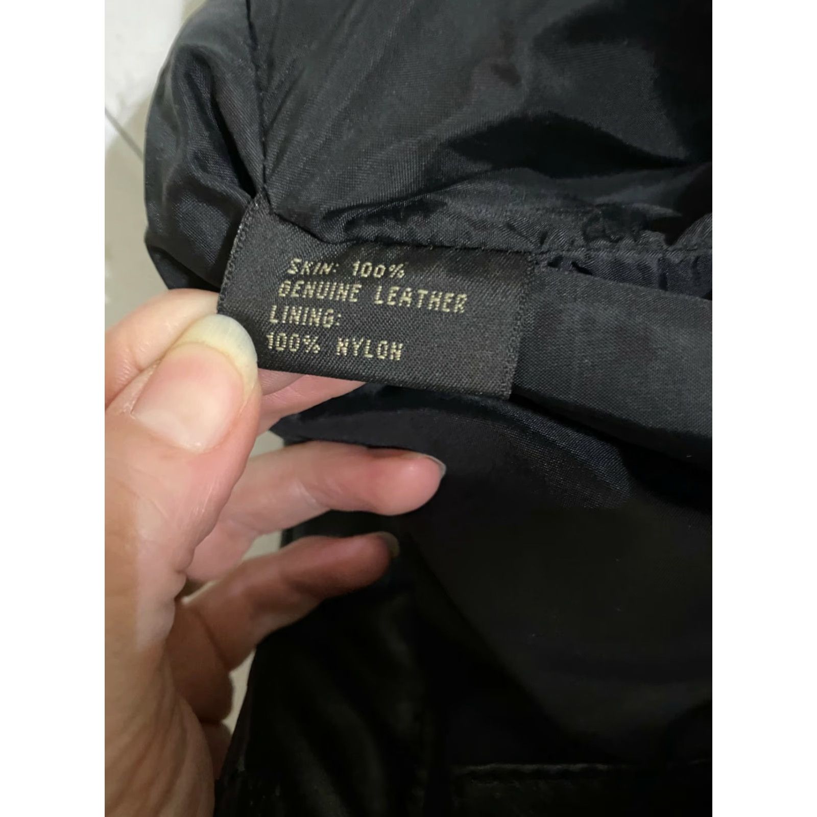 Vintage VINTAGE Sante Fe Leather pants Black womens size 10 biker Harley jeans Size 32" / US 10 / IT 46 - 4 Thumbnail