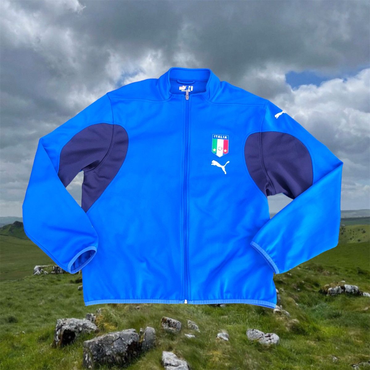 Puma Italy puma 2002 tracksuit anthem jacket Size US XXL / EU 58 / 5 - 1 Thumbnail