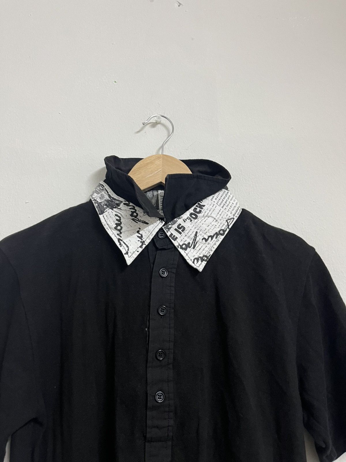 Beaumere 💥Offer💥Beaumere Punk Double Collar Polo Shirts Size US M / EU 48-50 / 2 - 11 Thumbnail