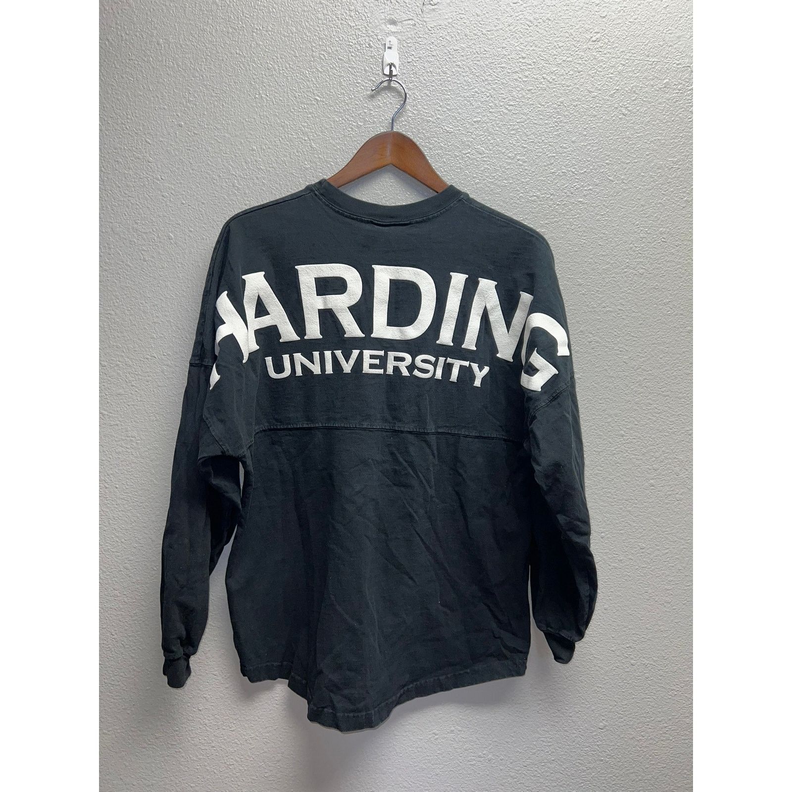 Vintage Harding University Long Sleeve Shirt Black Spirit Jersey S Size US S / EU 44-46 / 1 - 7 Thumbnail