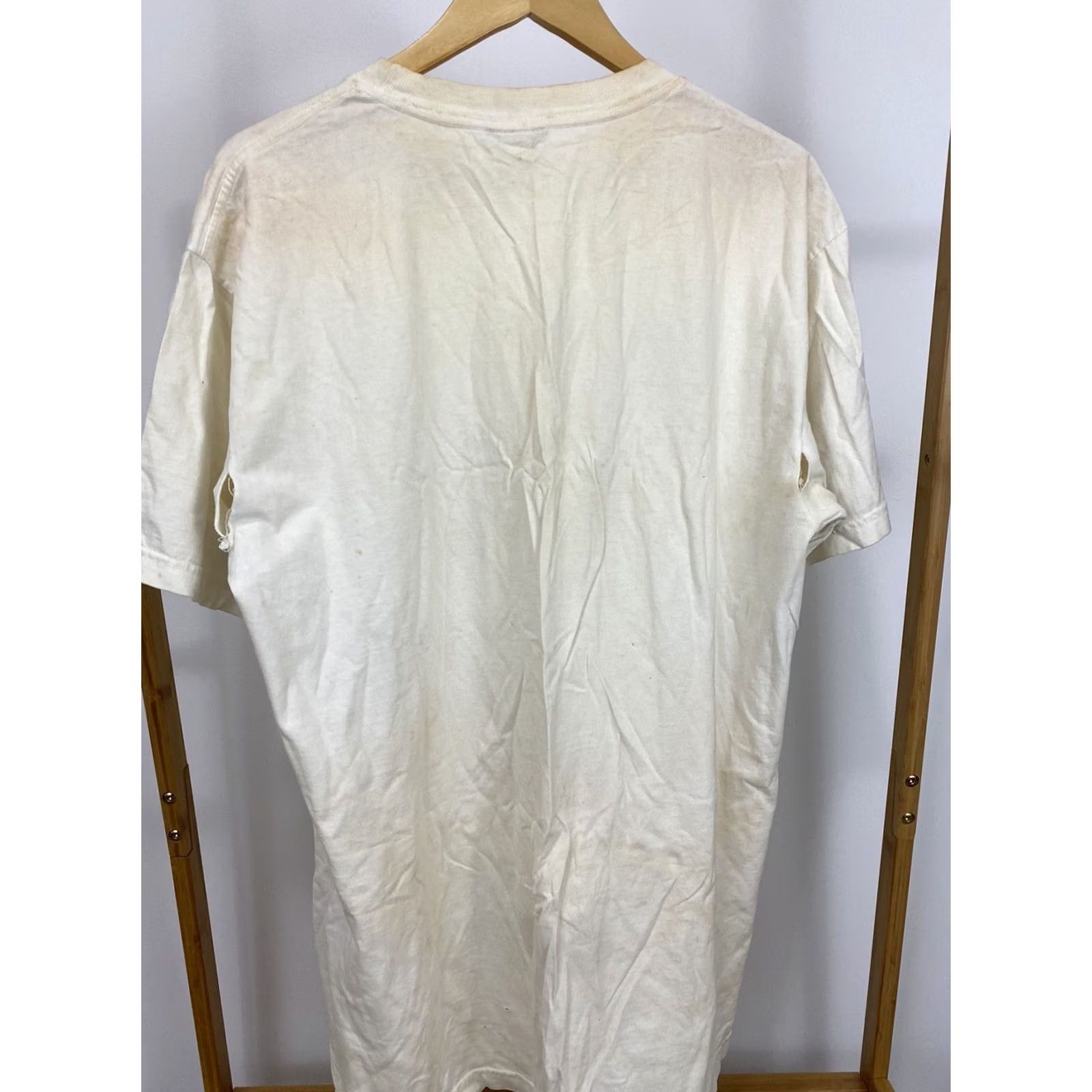 Vans VINTAGE Vans Warped Tour 1999 Festival Promo Short Sleeve T-Shirt L USA Shirt Mens Cream Size US L / EU 52-54 / 3 - 8 Thumbnail