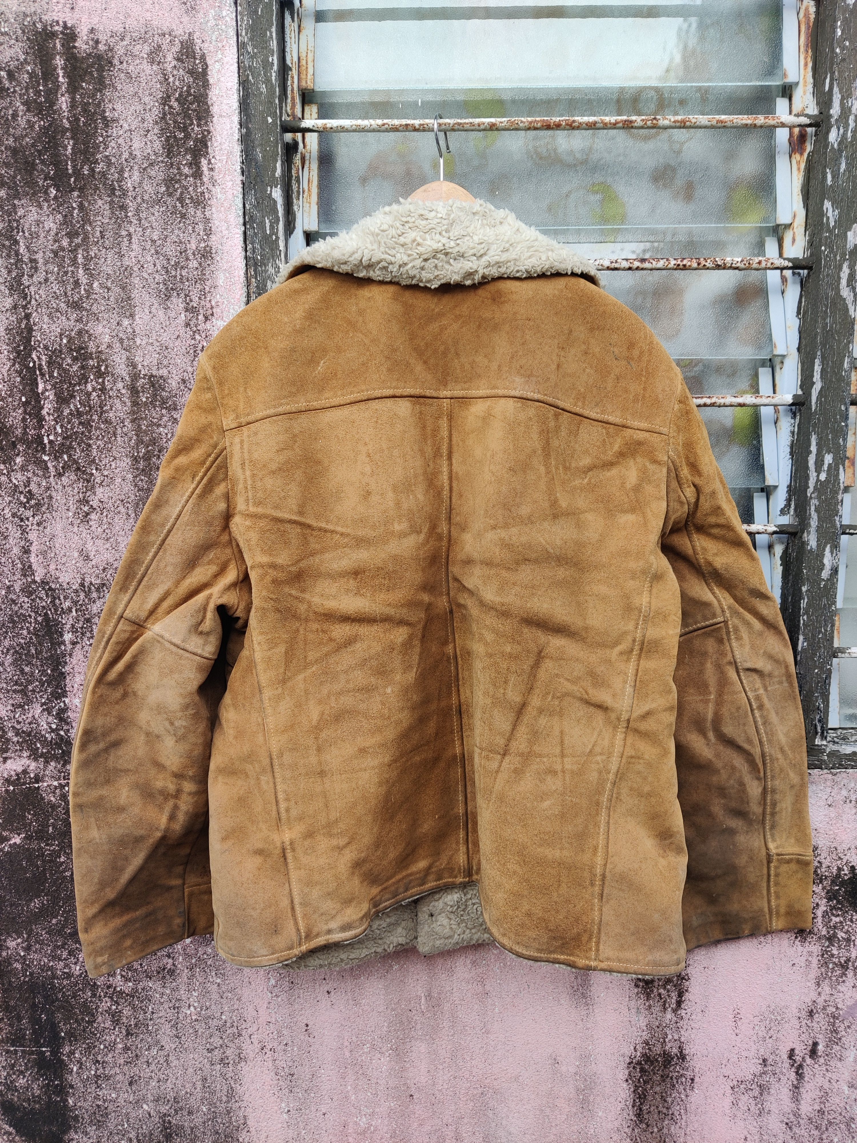 JCPenney Distressed Vintage Towncraft JC Penney Leather Jacket Size US L / EU 52-54 / 3 - 4 Thumbnail