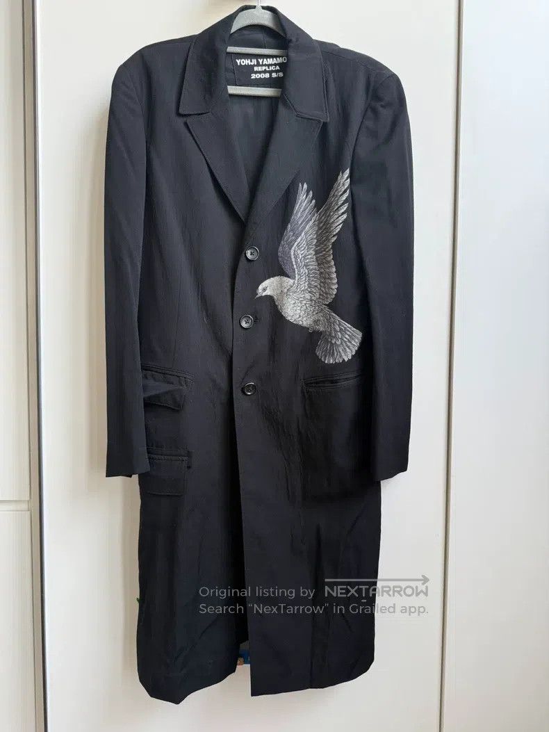 Yohji Yamamoto Yohji Yamamoto 08 SS Replica Defeated Soldier Pigeon Coat Size US S / EU 44-46 / 1 - 2 Thumbnail