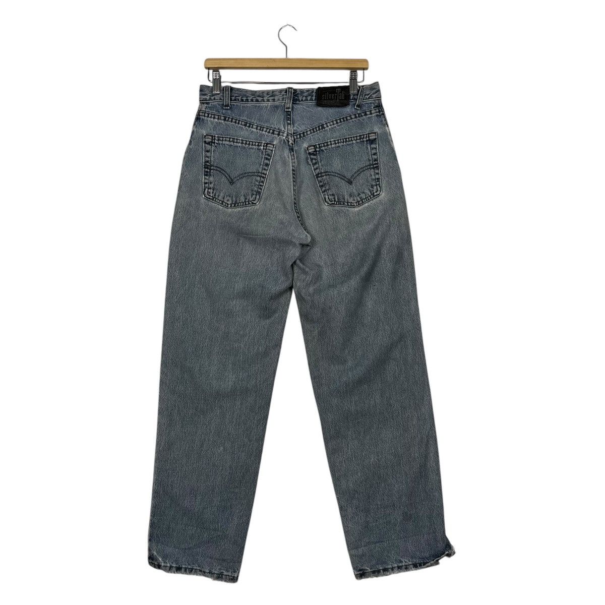 Levi's Vintaage 90s Levis Silver Tab Distressed Denim Jeans Size US 30 / EU 46 - 7 Thumbnail