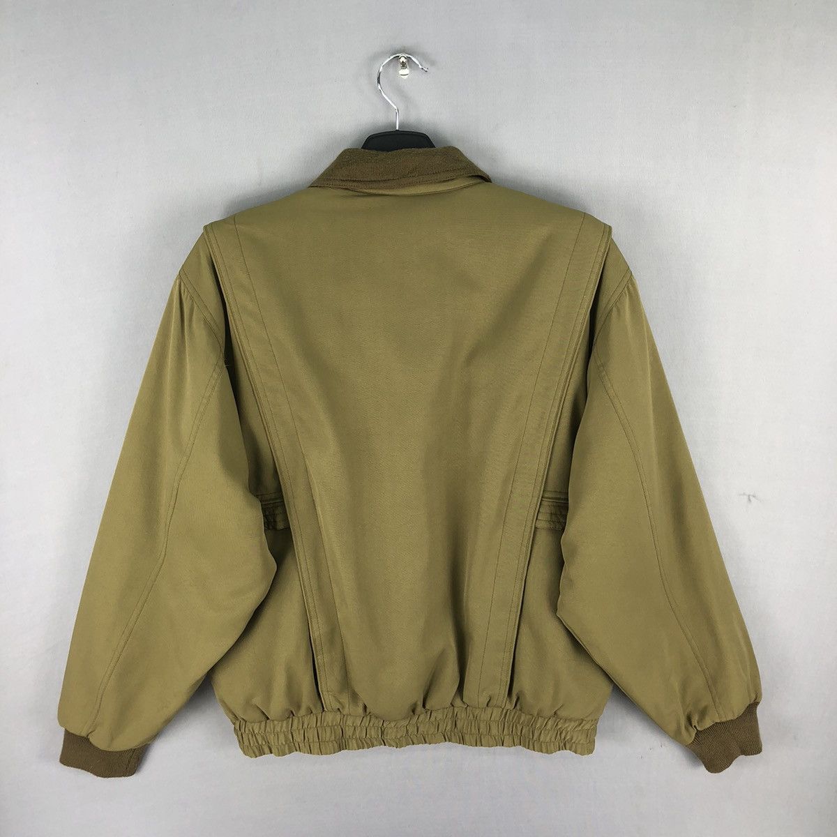 Japanese Brand Vintage 90's Casual Work Zipper Jacket Caramel by Sapperman Size US M / EU 48-50 / 2 - 4 Thumbnail