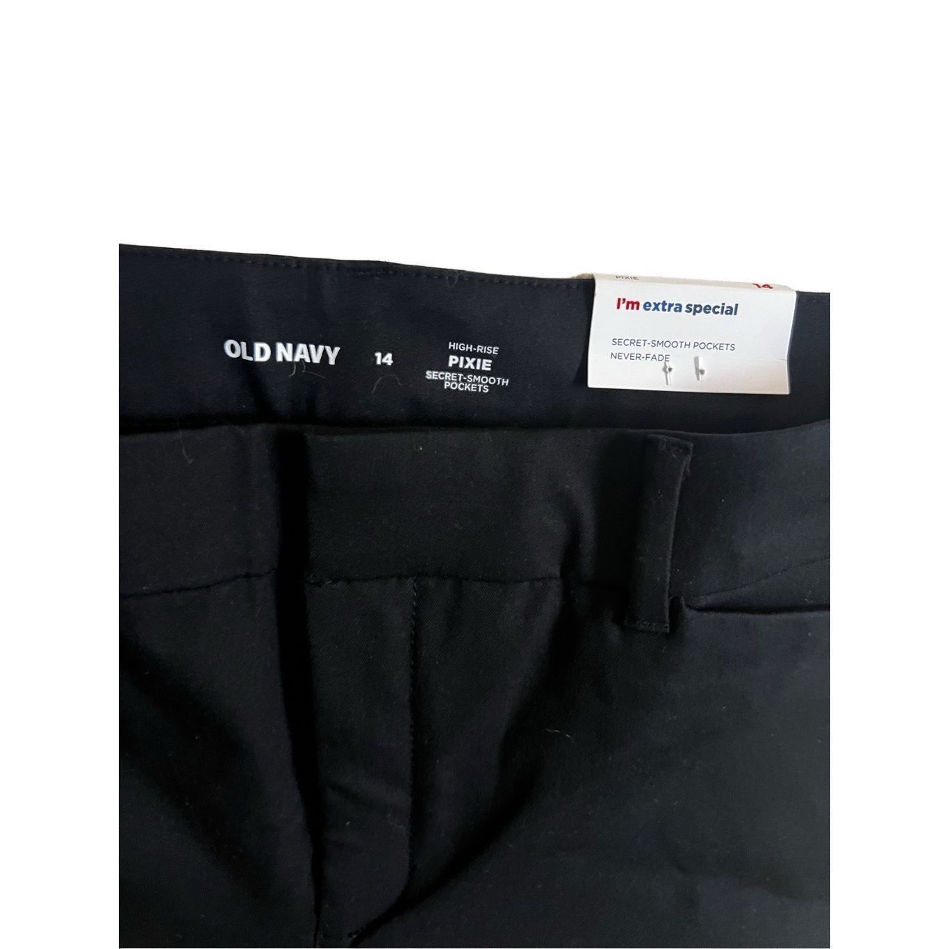 Old Navy OLD NAVY High rise black classic Pants size 14 Size 36" / US 14 / IT 50 - 4 Thumbnail