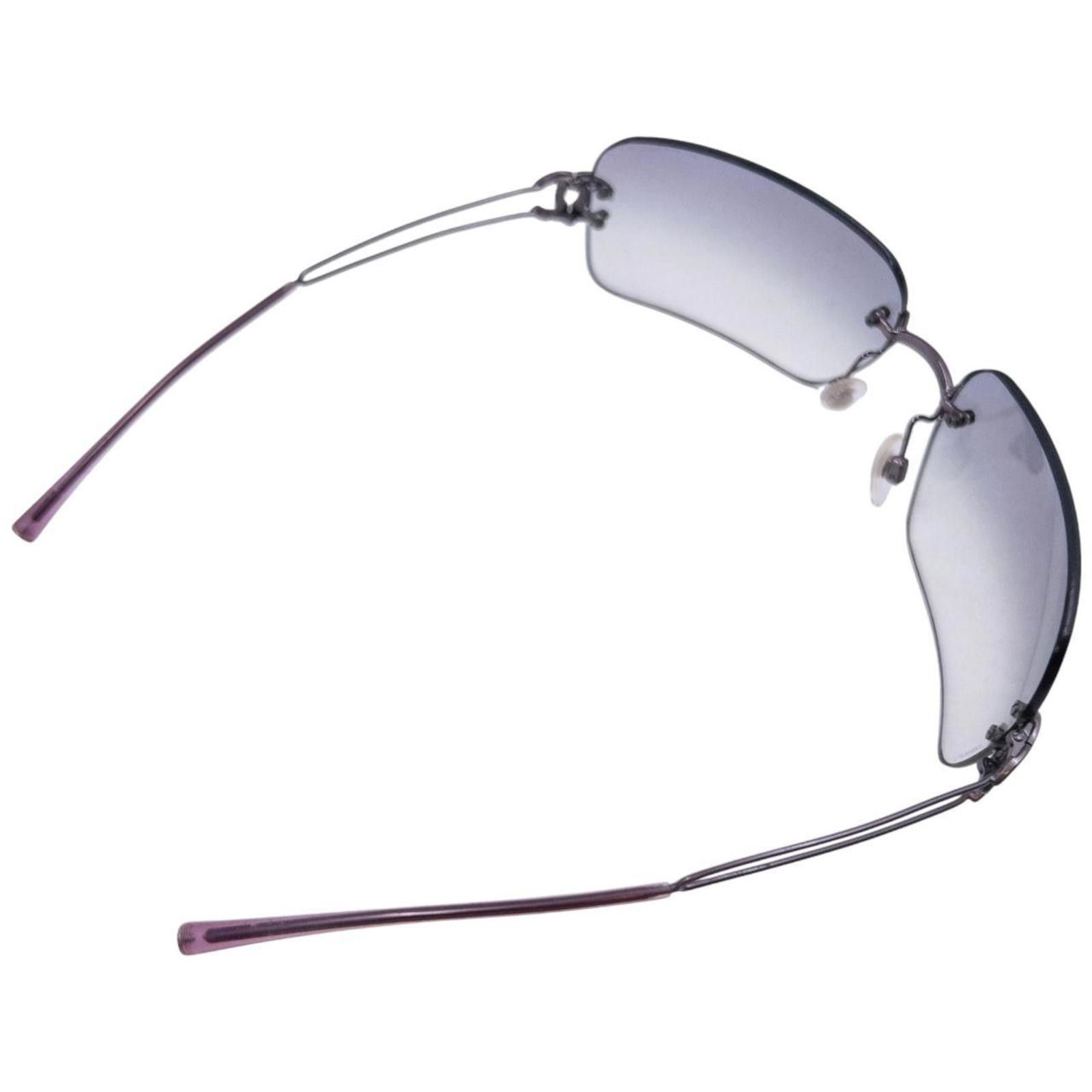Chanel Vintage Chanel Rimless Sunglasses Size ONE SIZE - 4 Thumbnail