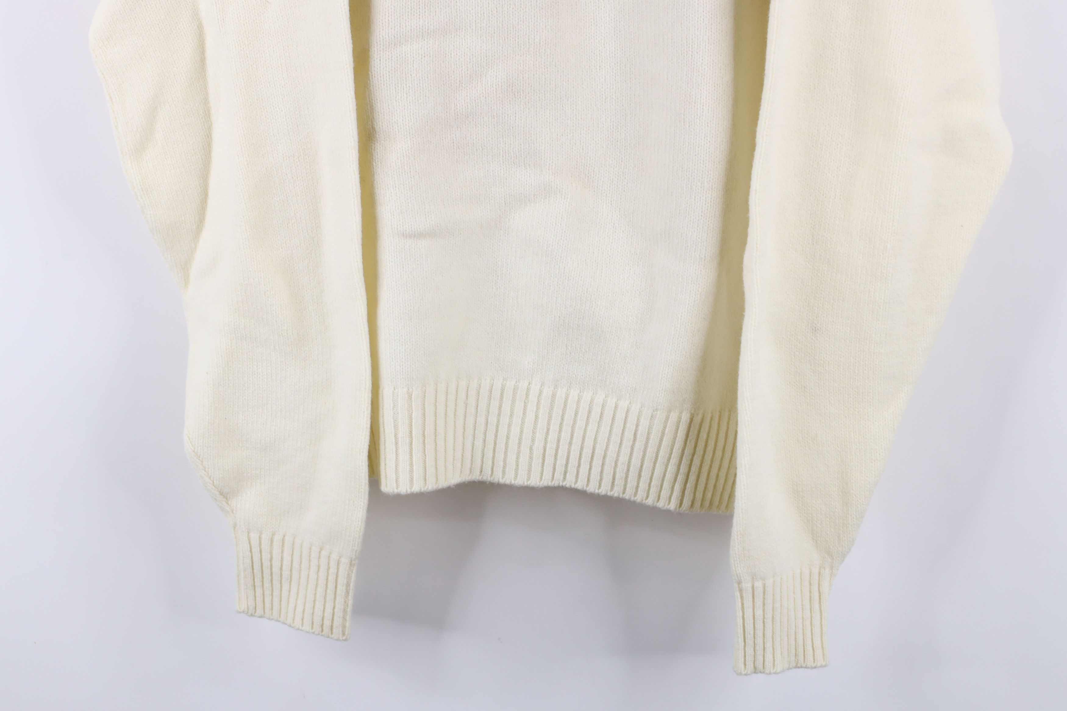 Vintage Vintage 70s Streetwear Ribbed Knit Crewneck Sweater USA Size XL / US 12-14 / IT 48-50 - 3 Thumbnail