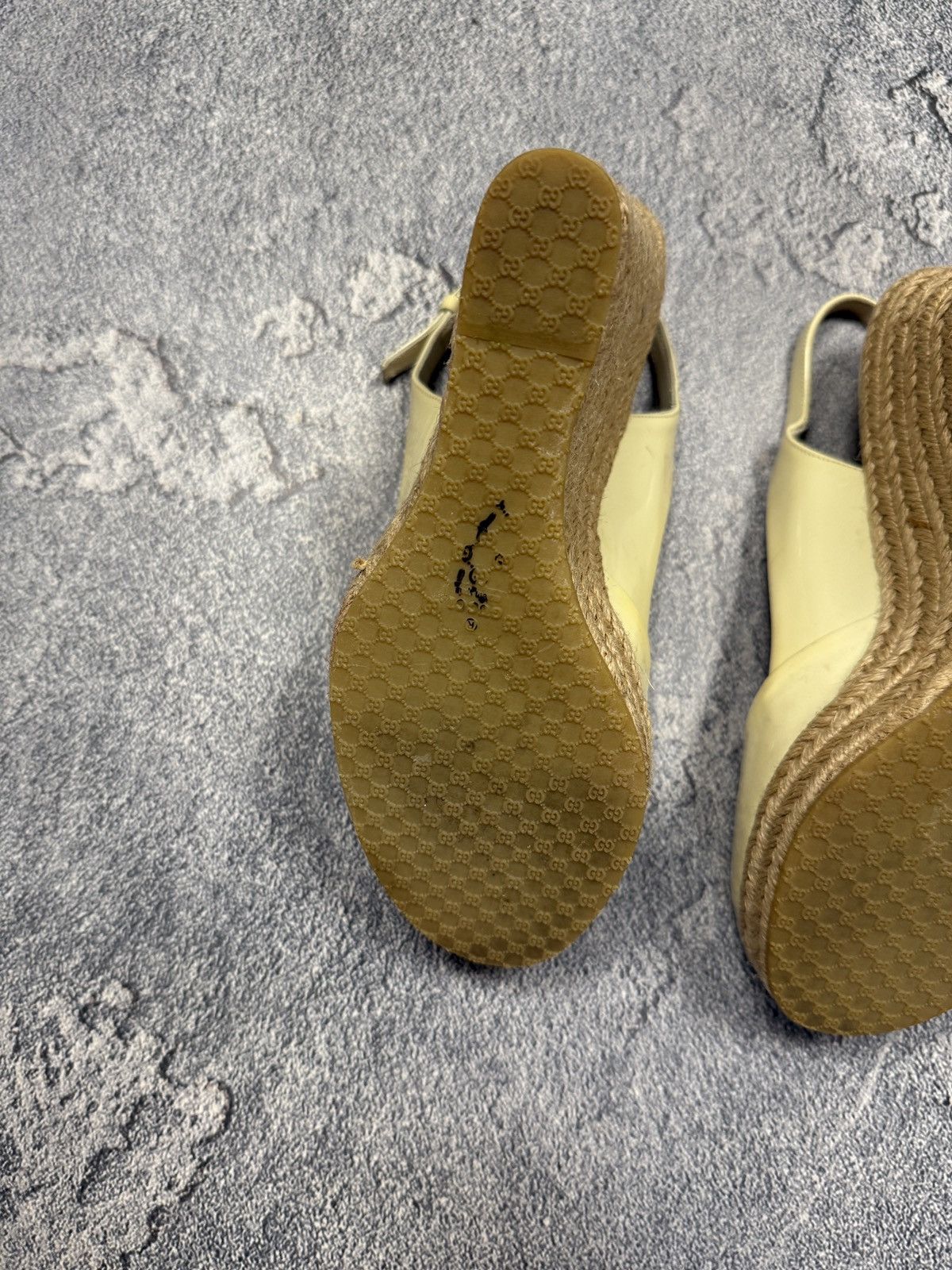 Gucci Gucci Wedge Heel Espadrille Women’s Sandals 36.5 Size US 6.5 / IT 36.5 - 9 Thumbnail