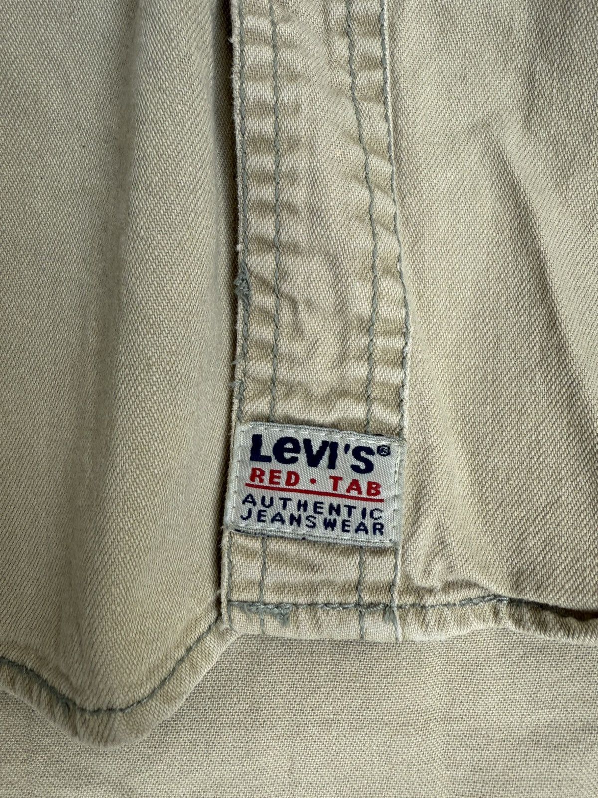 Levi's × Vintage Vintage Levi’s RedTab Workwear Button Up Size US L / EU 52-54 / 3 - 3 Thumbnail
