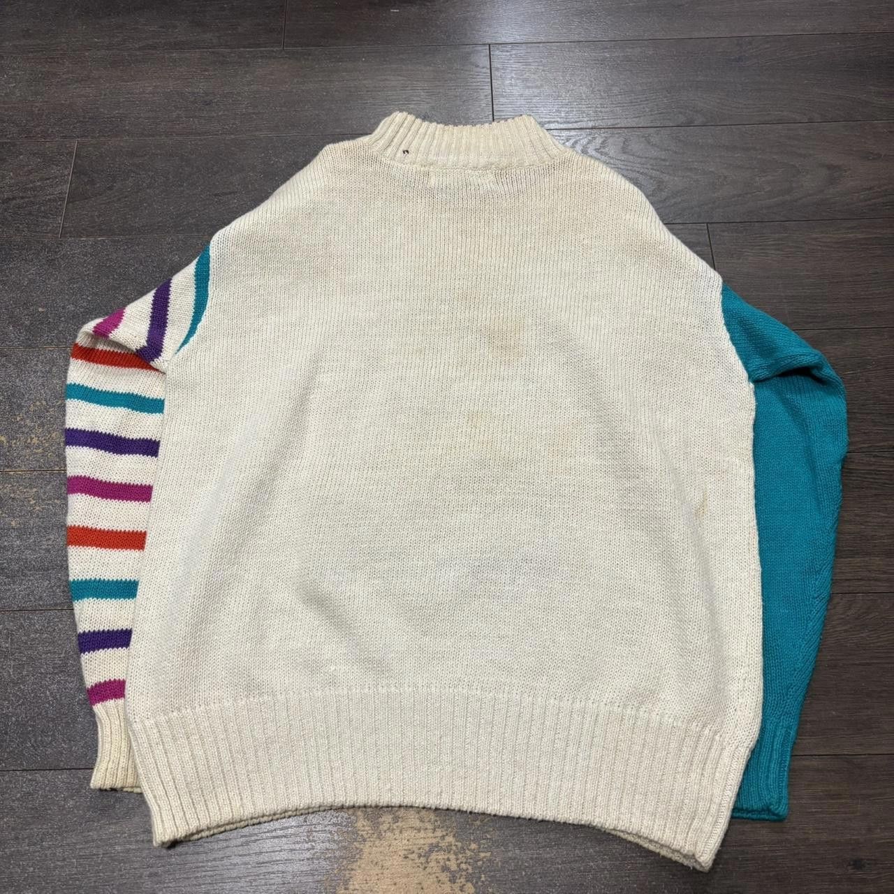 Designer Vintage Bonnie boerer the in crowd knit sweater 90s M Size US M / EU 48-50 / 2 - 6 Thumbnail
