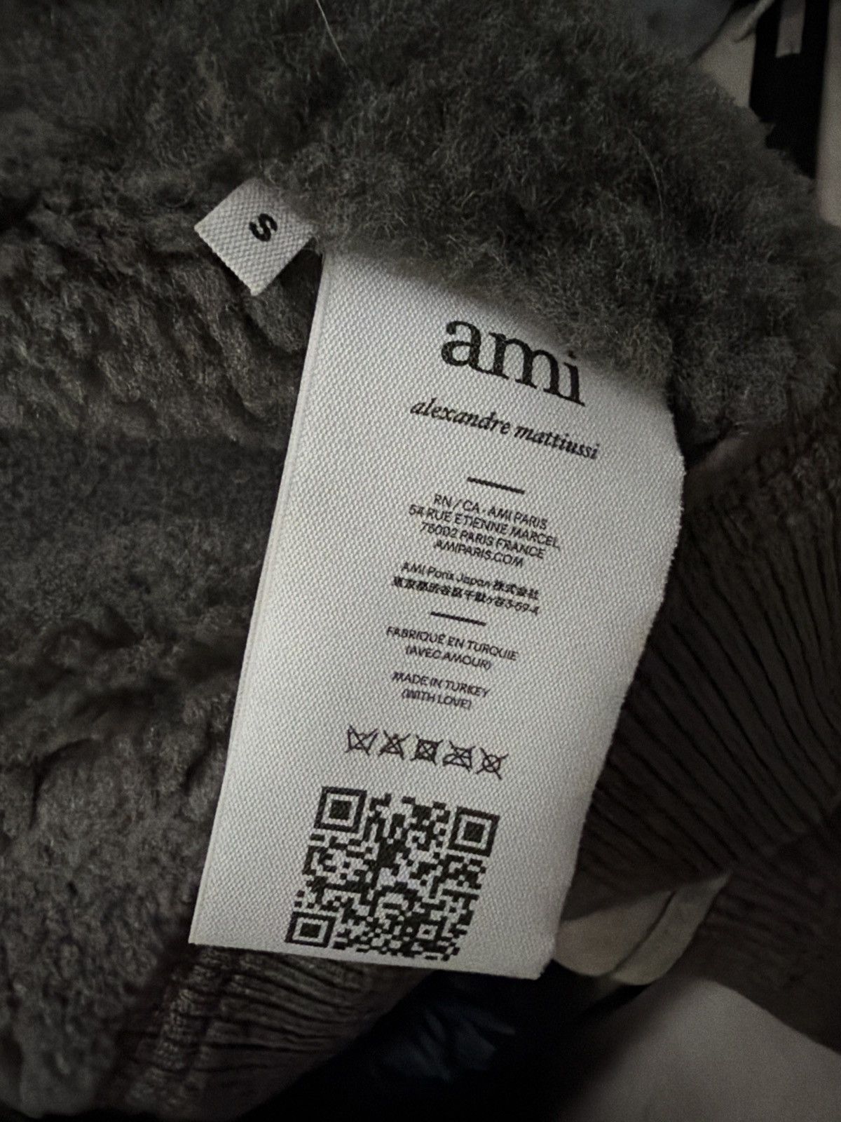 Alexandre Plokhov Ami Paris shearling leather bomber jacket Size US S / EU 44-46 / 1 - 4 Thumbnail