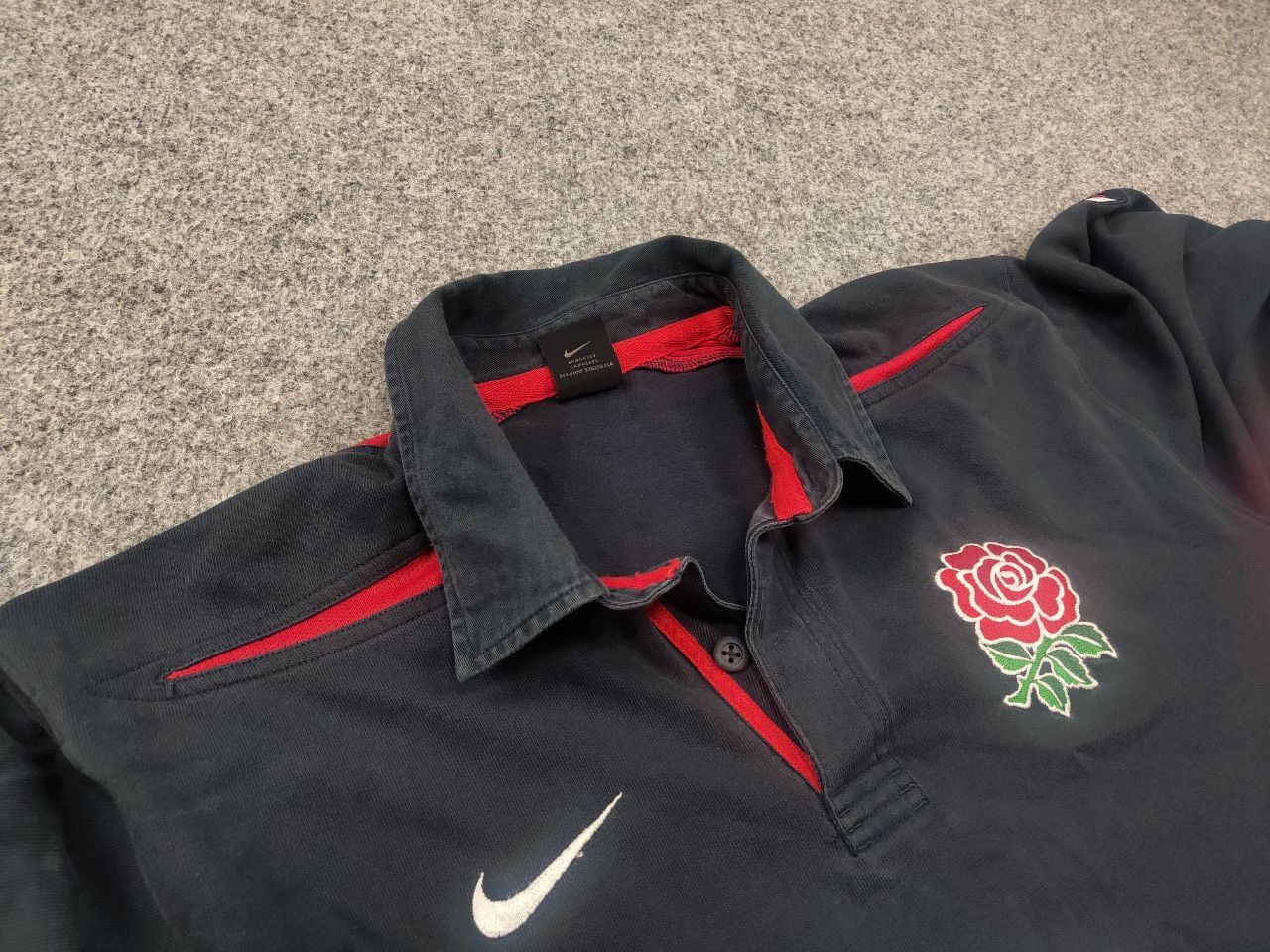 Nike Vintage Nike England Rugby League Jersey O2 Long Sleeve Size US XL / EU 56 / 4 - 13 Thumbnail