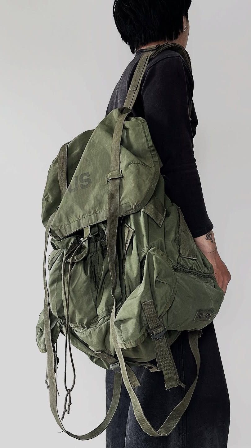 Vintage Vintage U.S. Army Rucksack Backpack Field Pack Size ONE SIZE - 5 Thumbnail