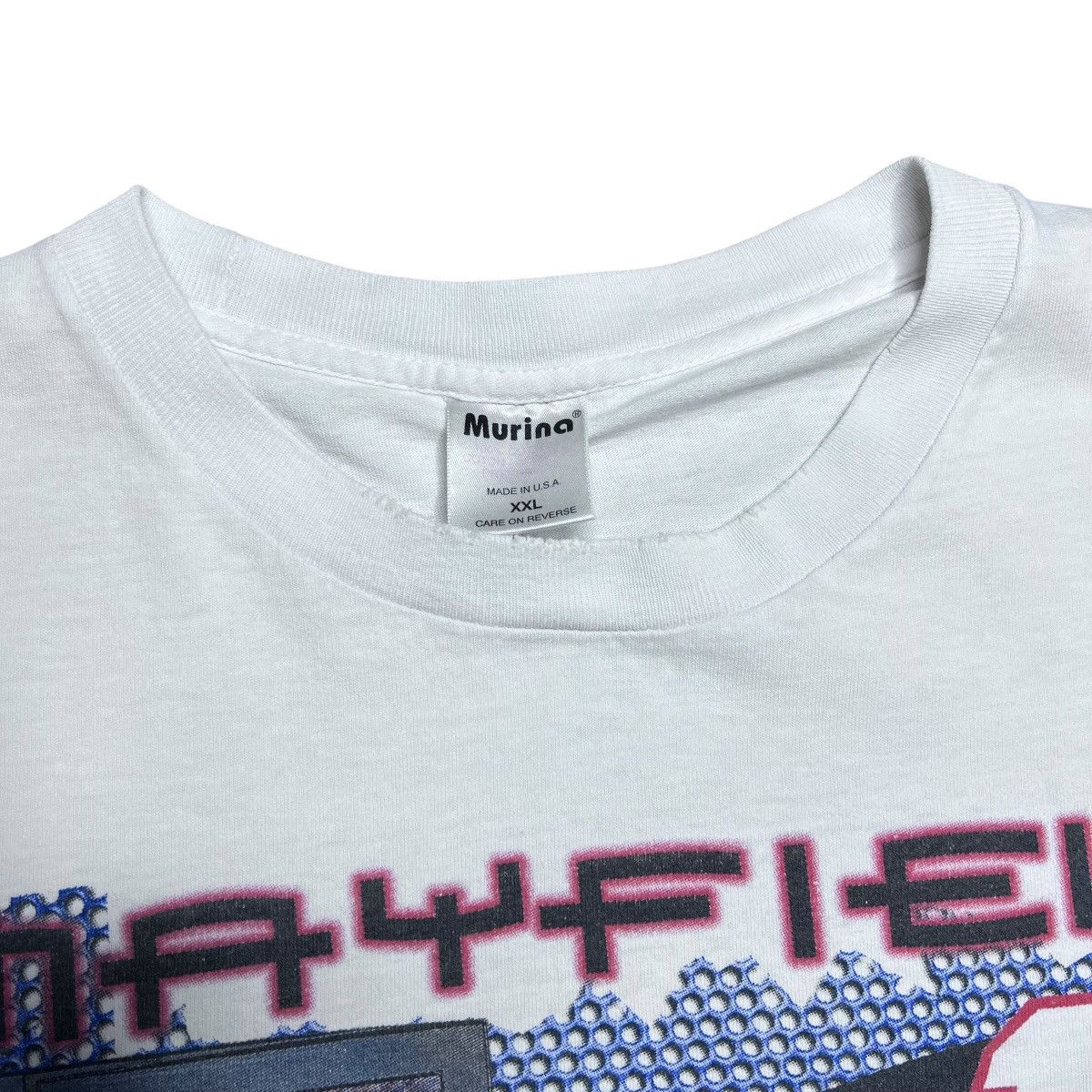 NASCAR 1990s Nascar Jeremy Mayfield Mobil Double Sided Graphic Tee Size US XXL / EU 58 / 5 - 4 Thumbnail