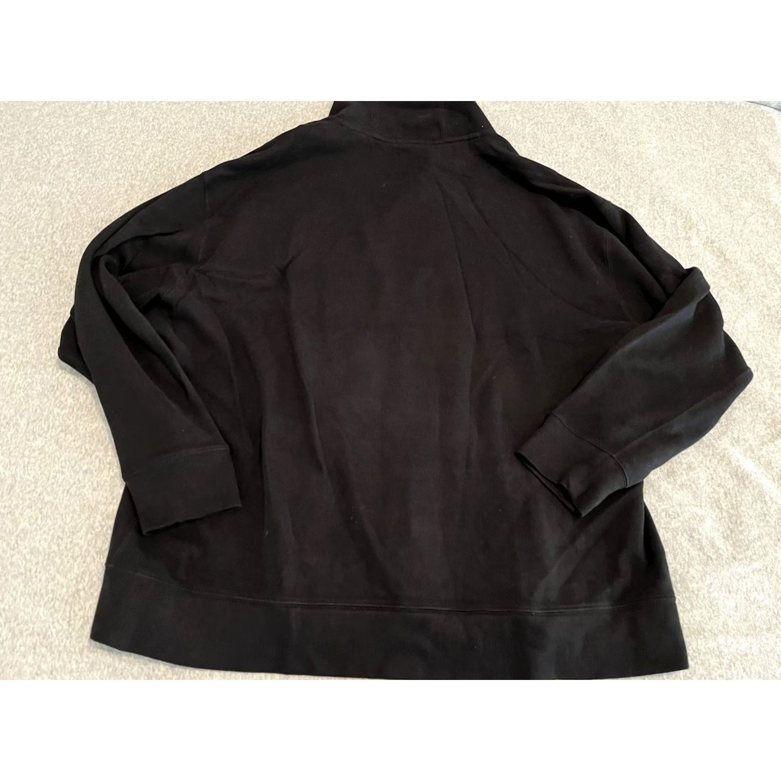 Polo Ralph Lauren Polo Ralph Lauren Mens Big 3XB Black Pullover Sweater Shawl Collar Pony Logo Knit Cotton Size US XXL / EU 58 / 5 - 5 Thumbnail