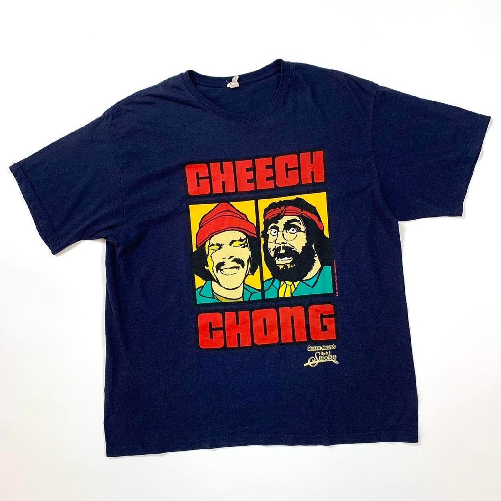 Vintage 2011 Cheech and Chong Up in Smoke T Shirt Size US XL / EU 56 / 4 - 1 Thumbnail