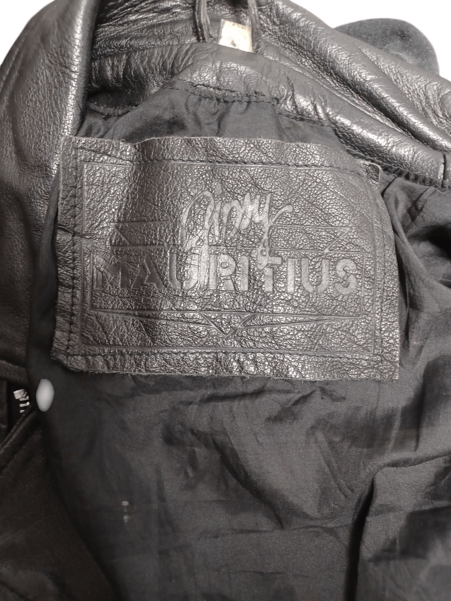 Leather FIRE VINTAGE LEATHER JACKET MOTO BIKER REAL LEATHER YKK Size US XL / EU 56 / 4 - 6 Thumbnail