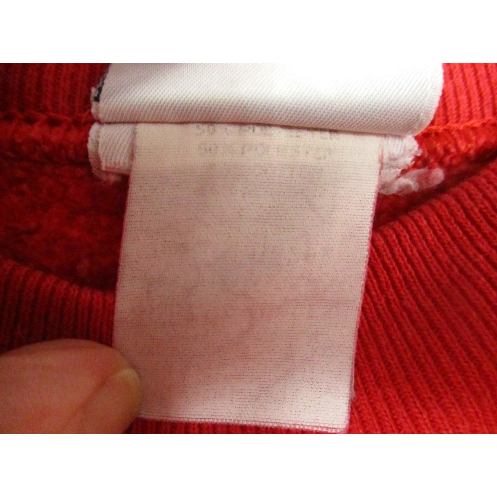 Mickey & Co. VINTAGE Mickey & Company Sweatshirt XL Adult 90’s Mickey Red Thick Old School Red Crew Neck Pullover Size US XL / EU 56 / 4 - 4 Thumbnail